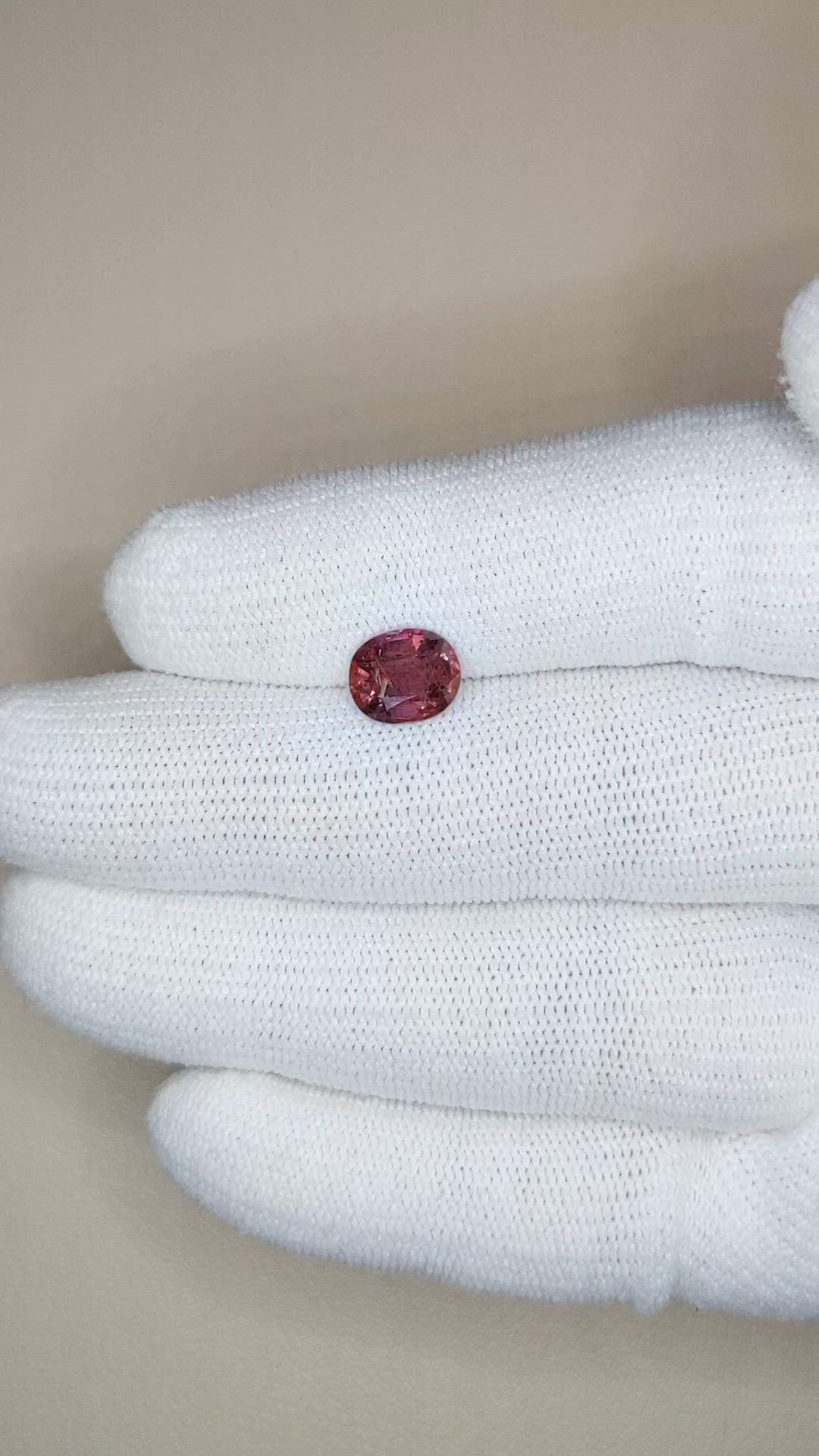 2.09 Ct. Pinkish Brown Sapphire from Thailand Size Video
