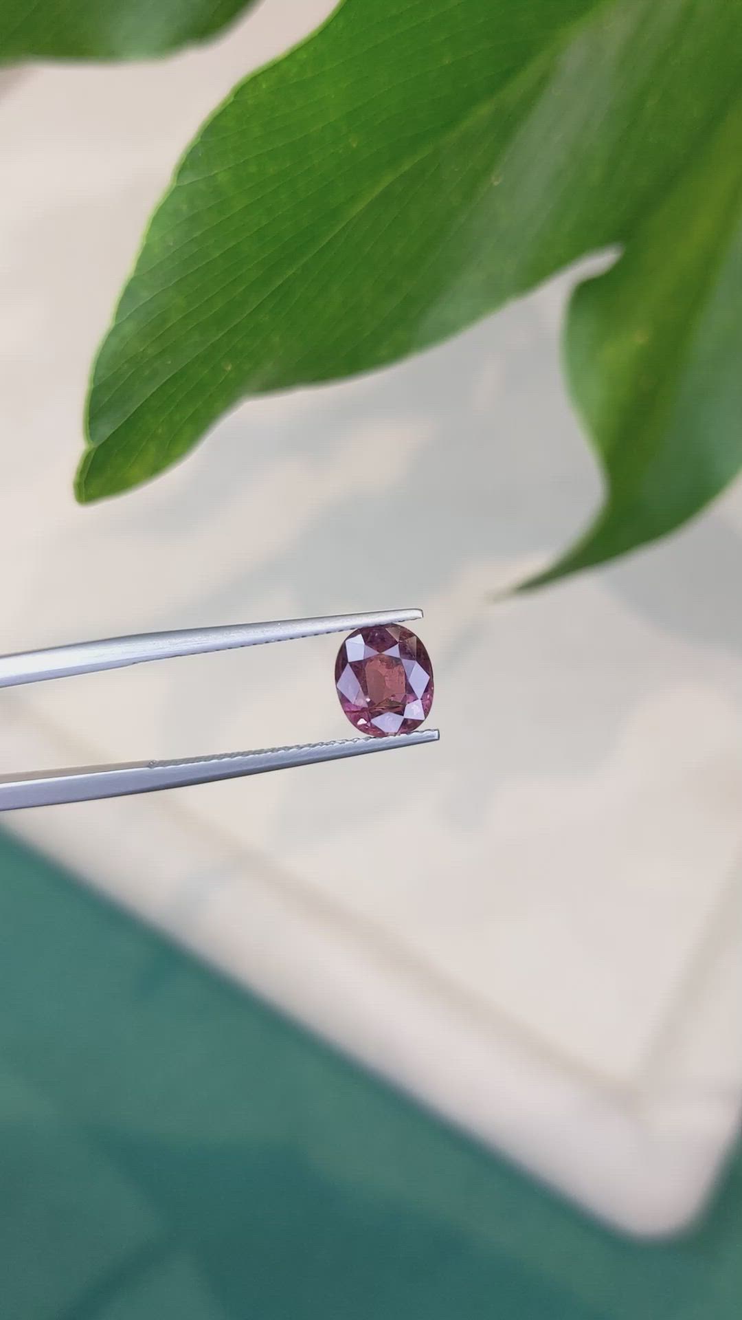 2.09 Ct. Pinkish Brown Sapphire from Thailand Size Video
