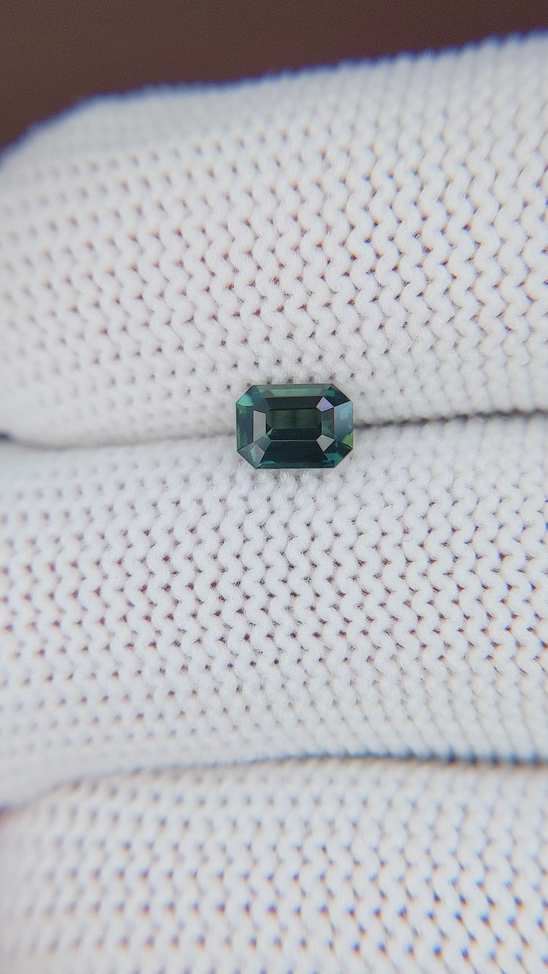 0.62 Ct. Sapphire from Africa Size Video