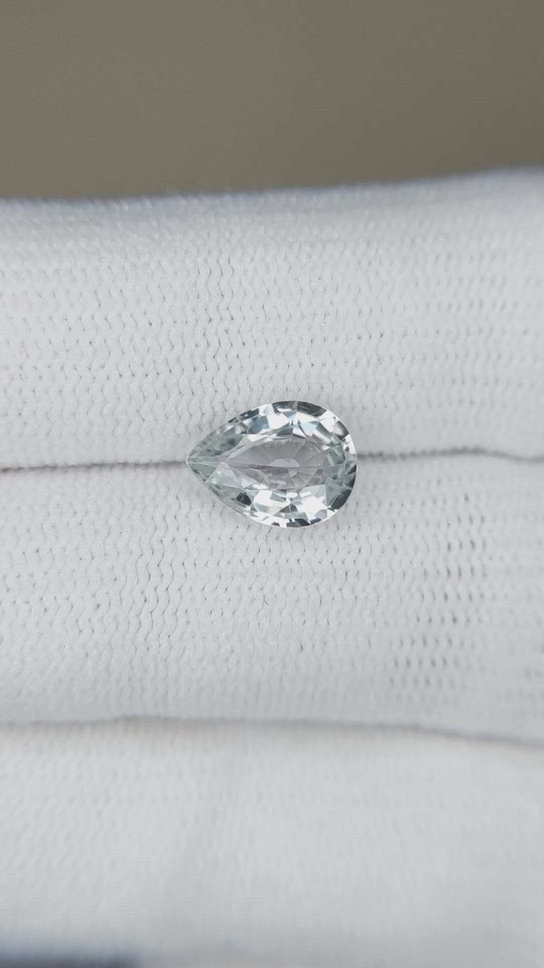 1.91 Ct. Bluish Grey Sapphire from Madagascar Size Video