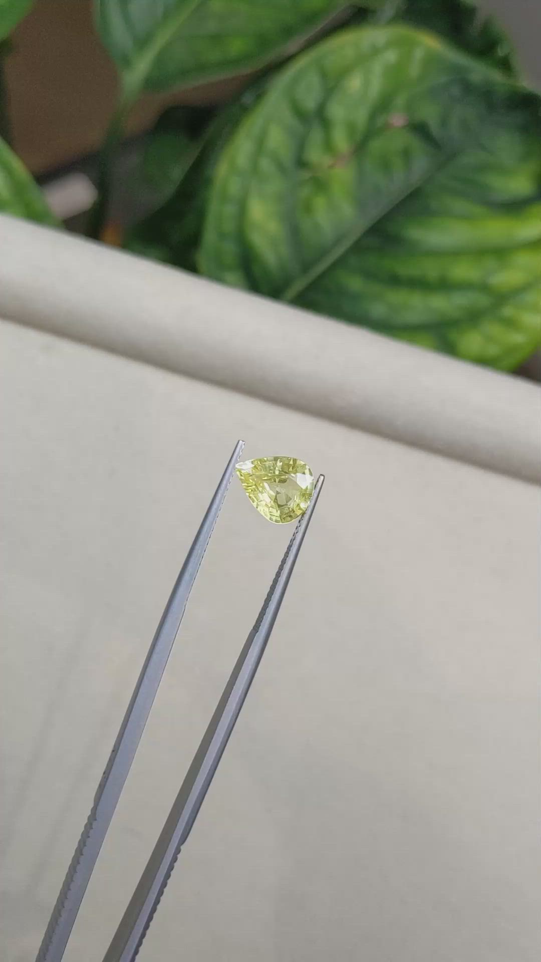2.37 Ct. Yellow Sapphire from Madagascar Size Video