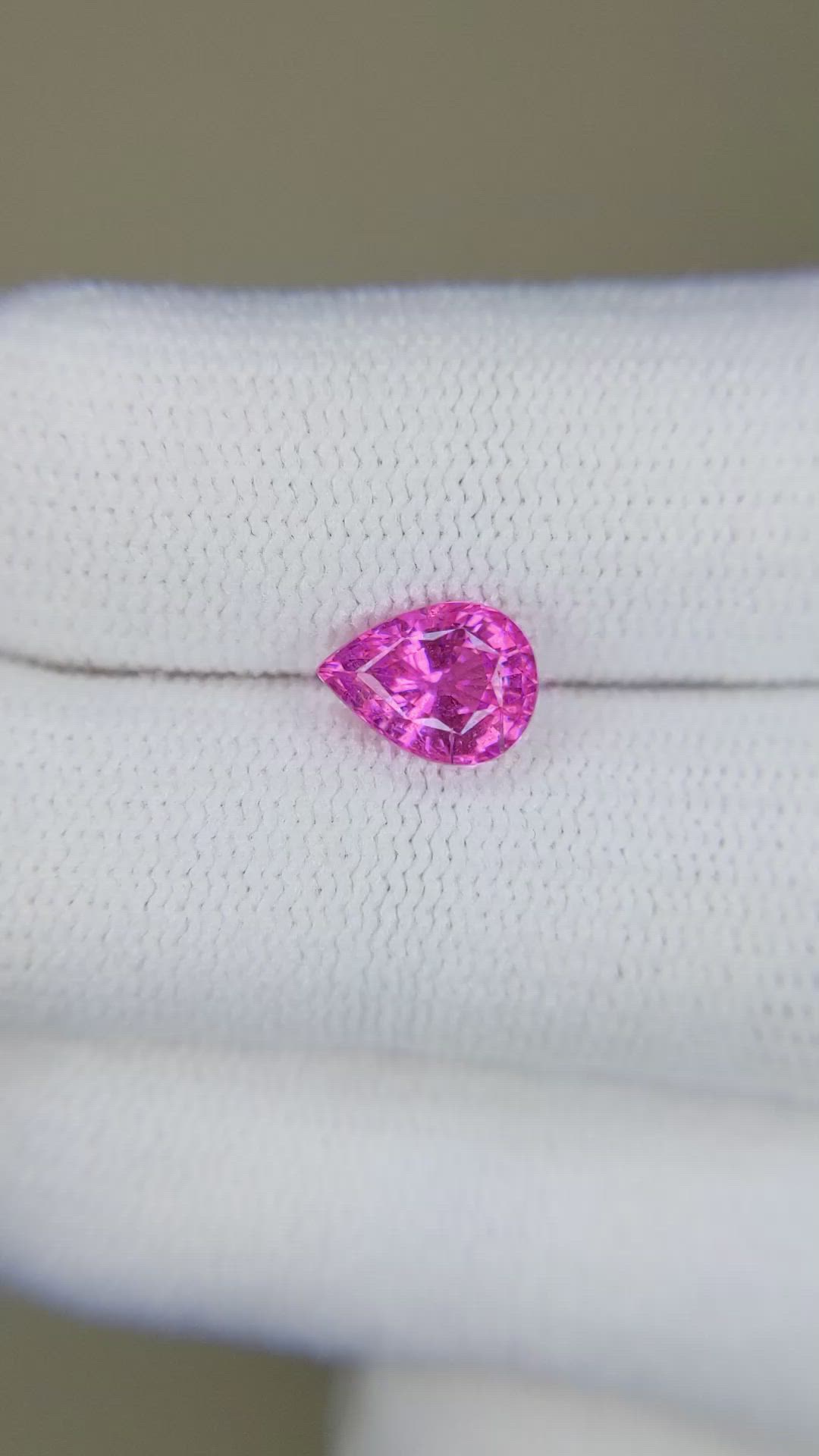 1.50 Ct. Pink Sapphire from Madagascar Size Video