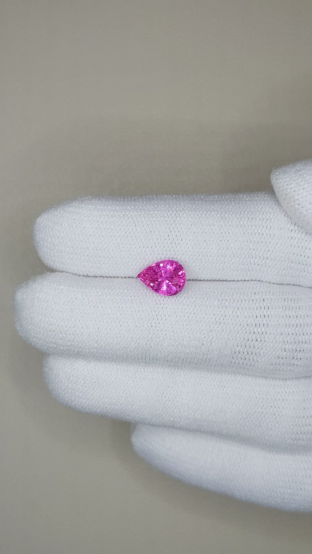 1.50 Ct. Pink Sapphire from Madagascar Size Video