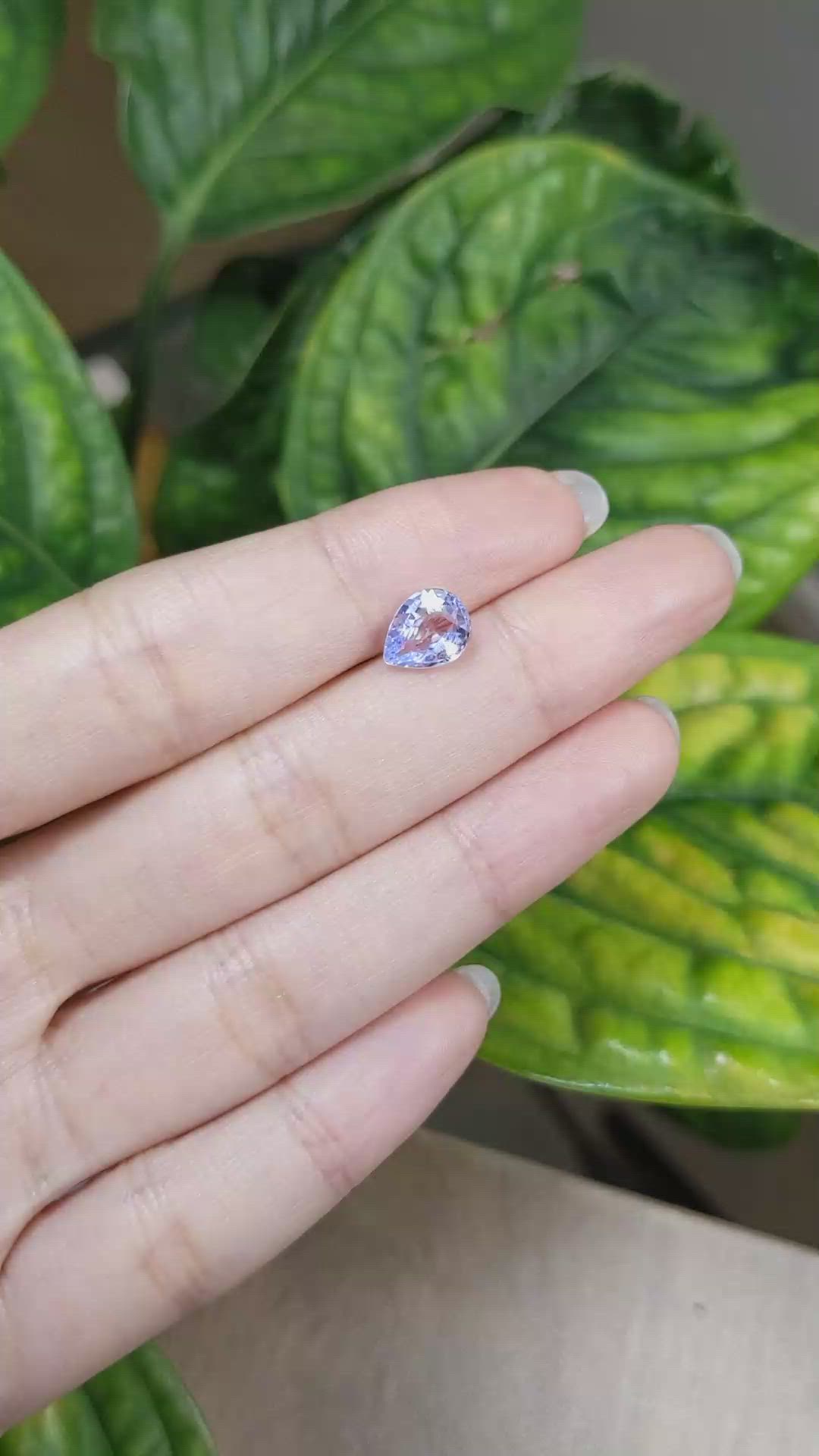 1.91 Ct. Blue Sapphire from Madagascar Size Video