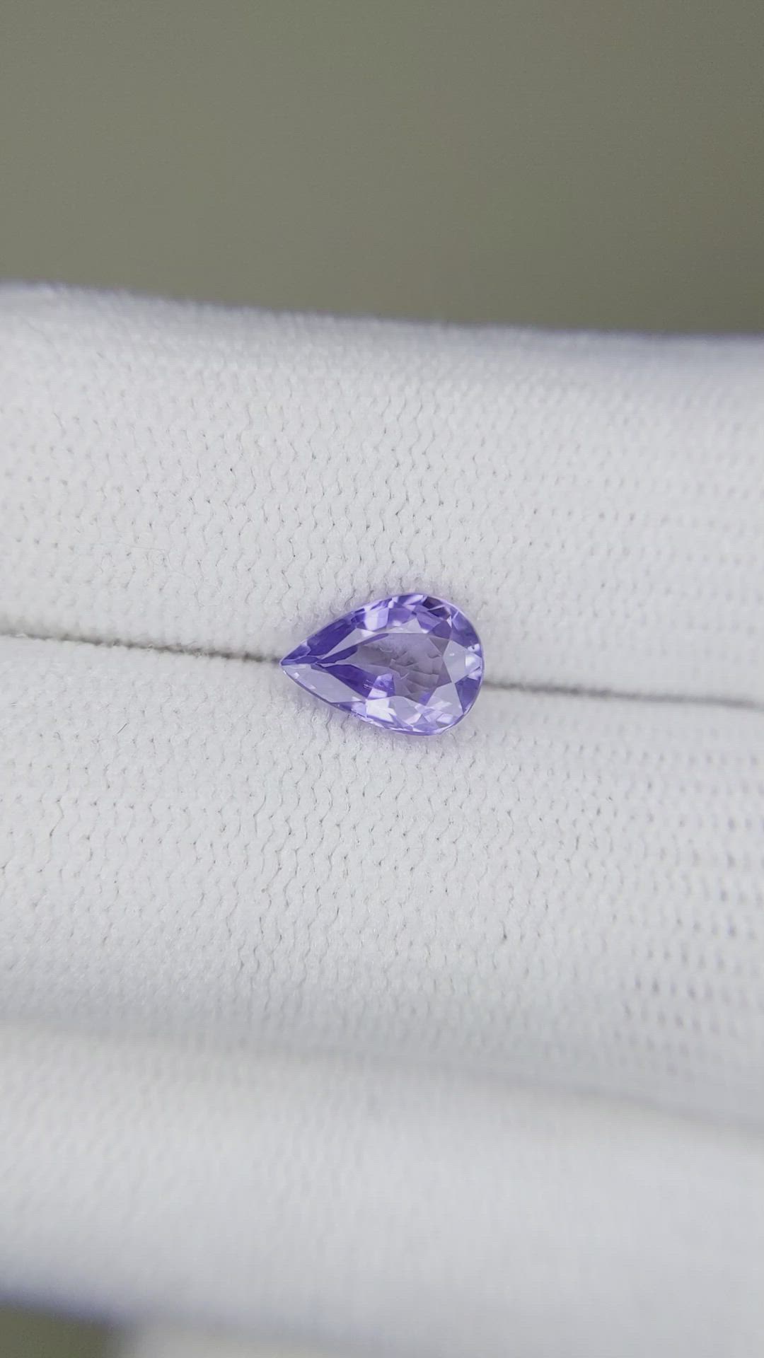 1.13 Ct. Purple Sapphire from Madagascar Size Video
