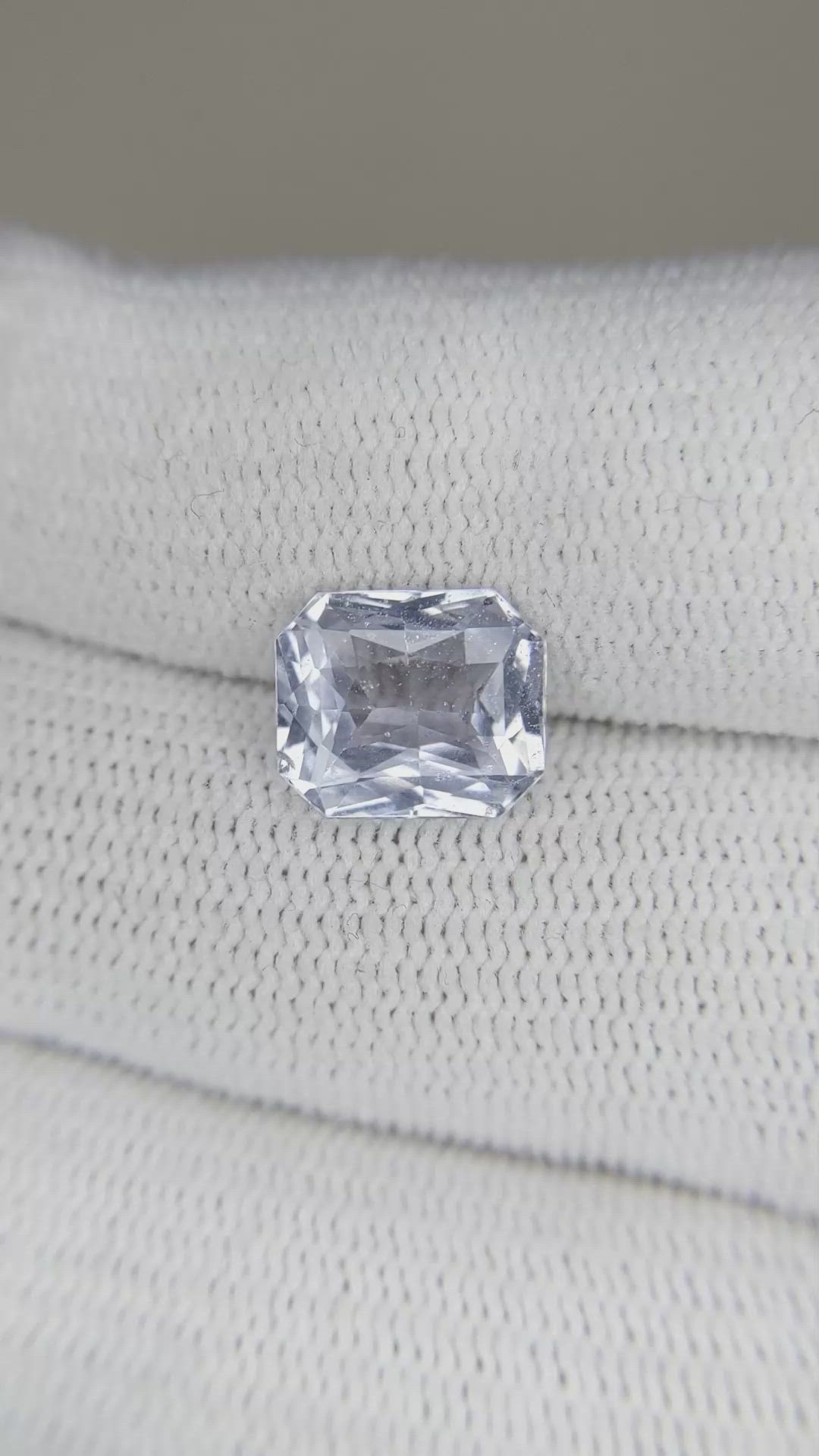 3.56 Ct. Blue Sapphire from Madagascar Size Video