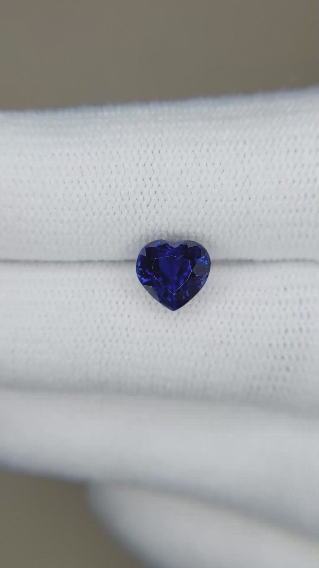2.08 Ct. Blue Sapphire from Ceylon (Sri Lanka) Size Video