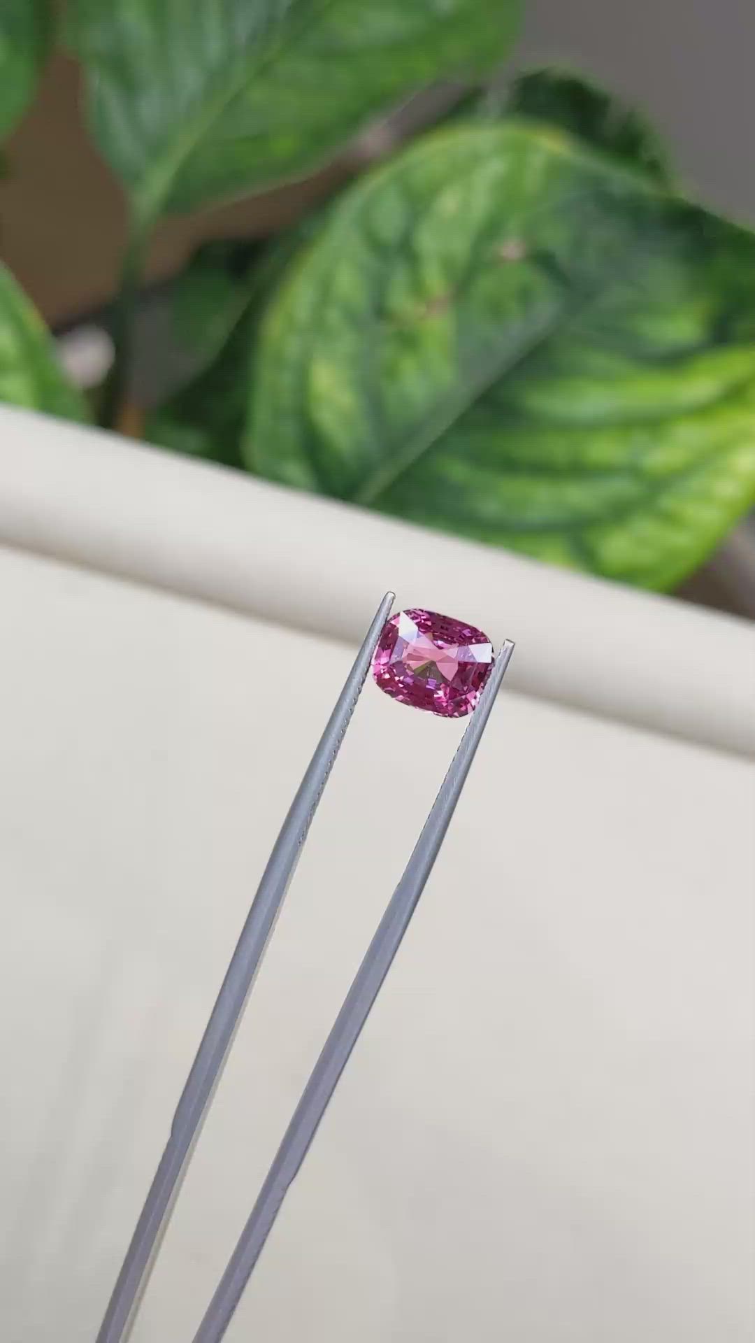 3.08 Ct. Pink Sapphire from Ceylon (Sri Lanka) Size Video