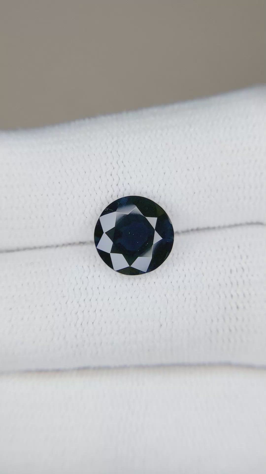2.51 Ct. Blue Sapphire from Australia Size Video