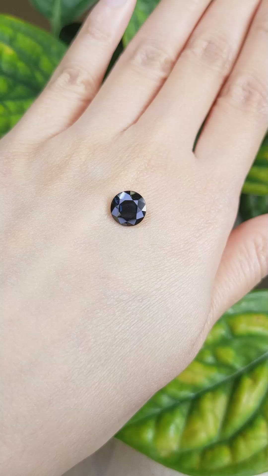 2.51 Ct. Blue Sapphire from Australia Size Video