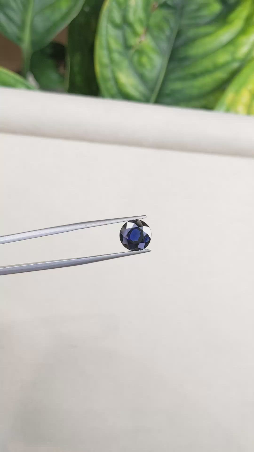 2.51 Ct. Blue Sapphire from Australia Size Video