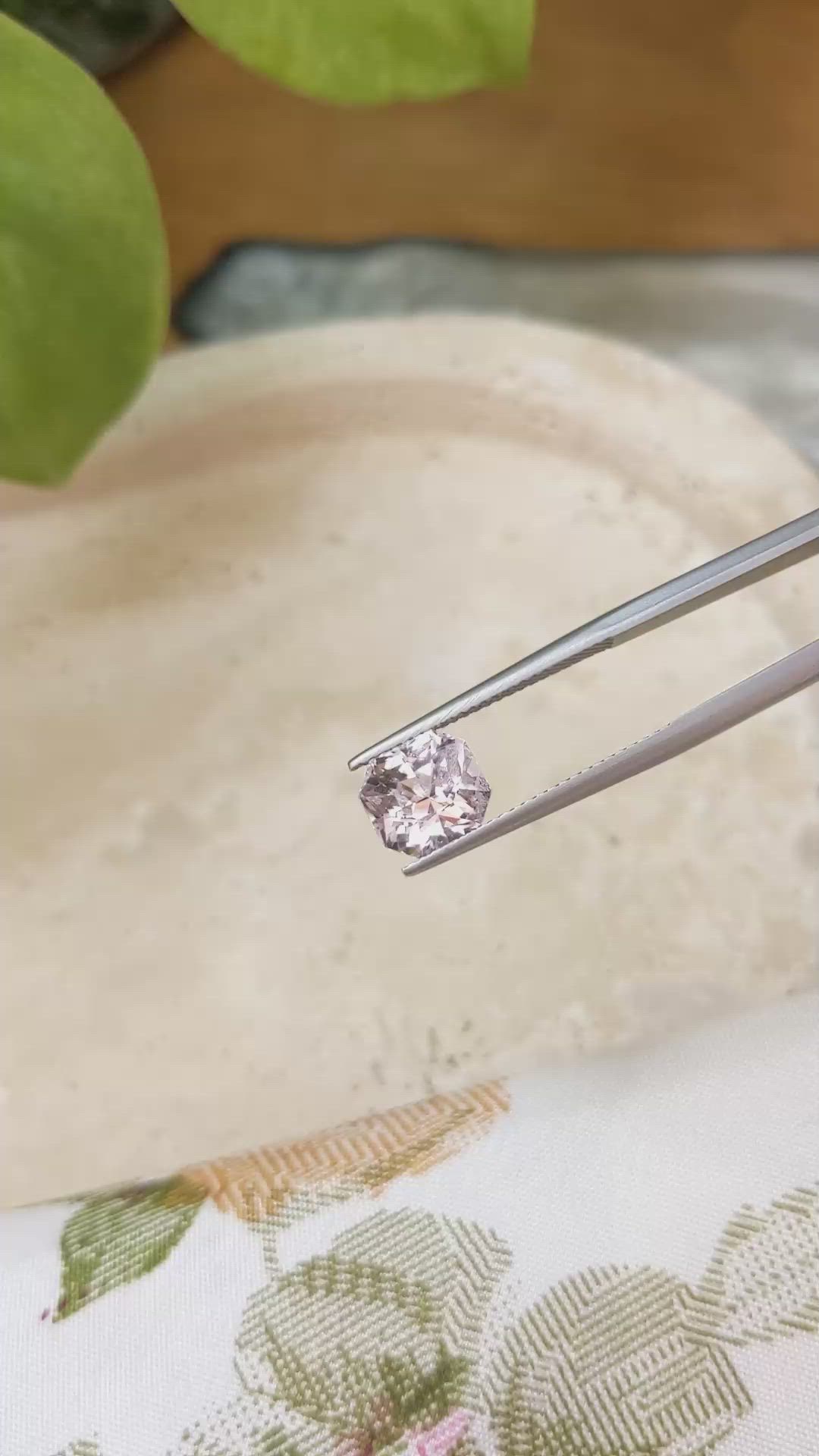 3.44 Ct. Pink Sapphire from Ceylon (Sri Lanka) Size Video