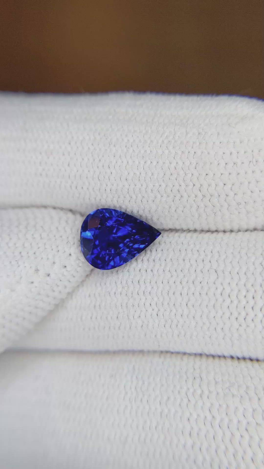 2.38 Ct. Blue Sapphire Size Video