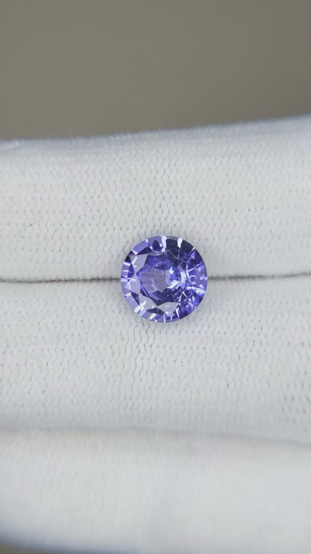 2.20 Ct. Blue Sapphire from Ceylon (Sri Lanka) Size Video