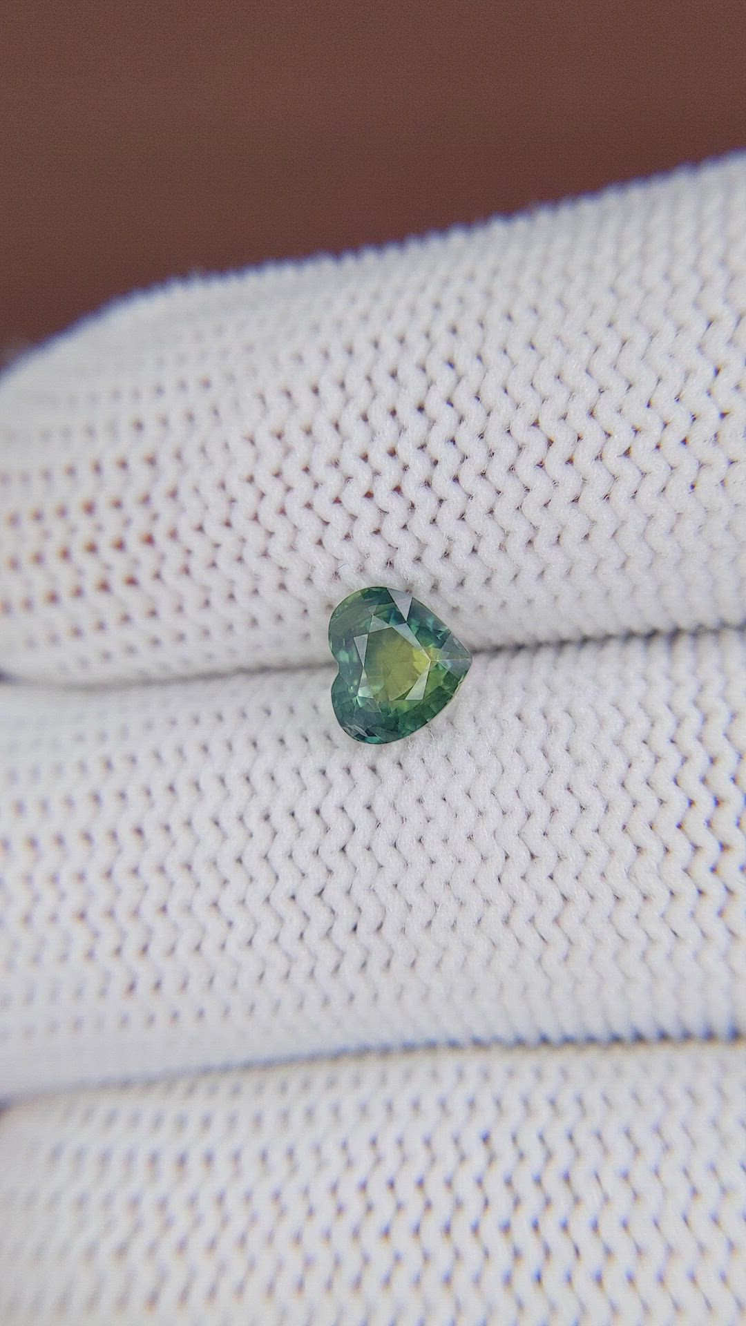 1.02 Ct. Bluish Green Sapphire from Africa Size Video