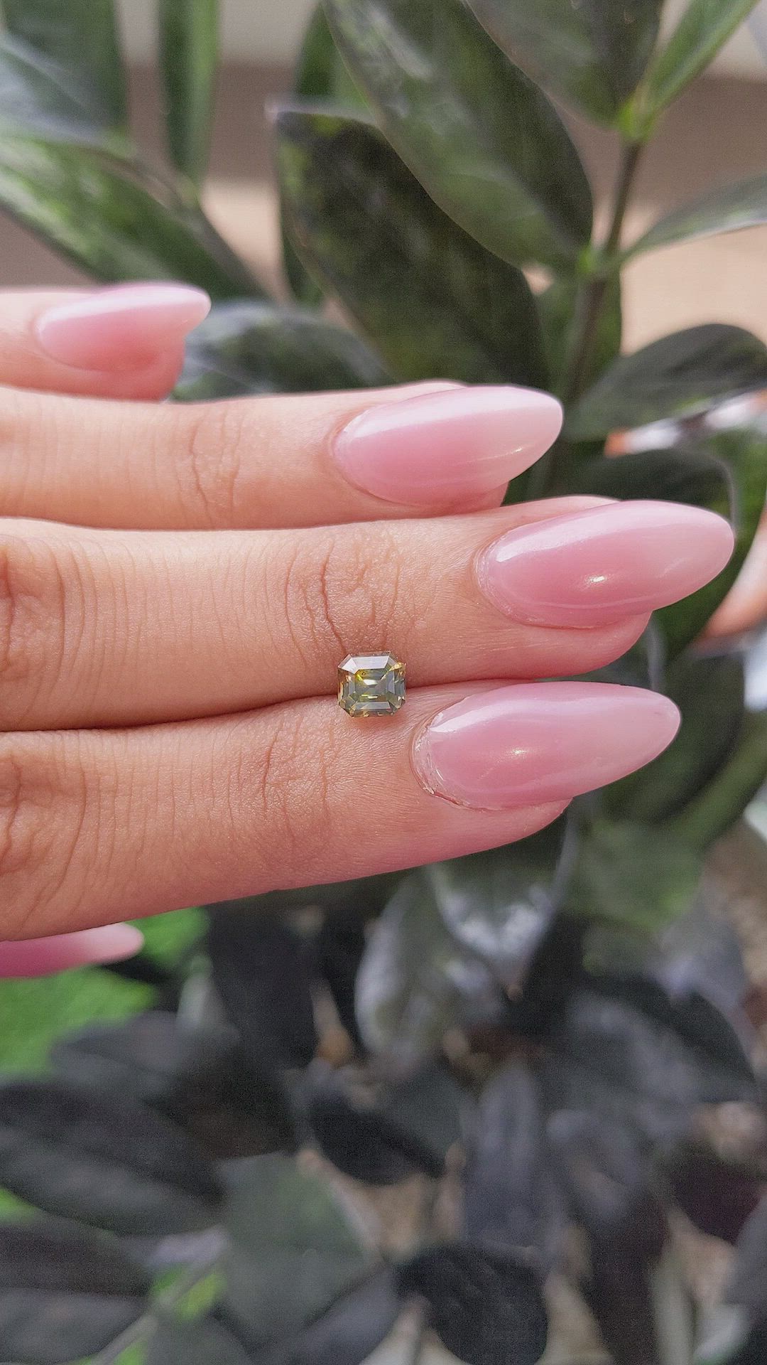 1.12 Ct. Bi Color Sapphire from Madagascar Size Video