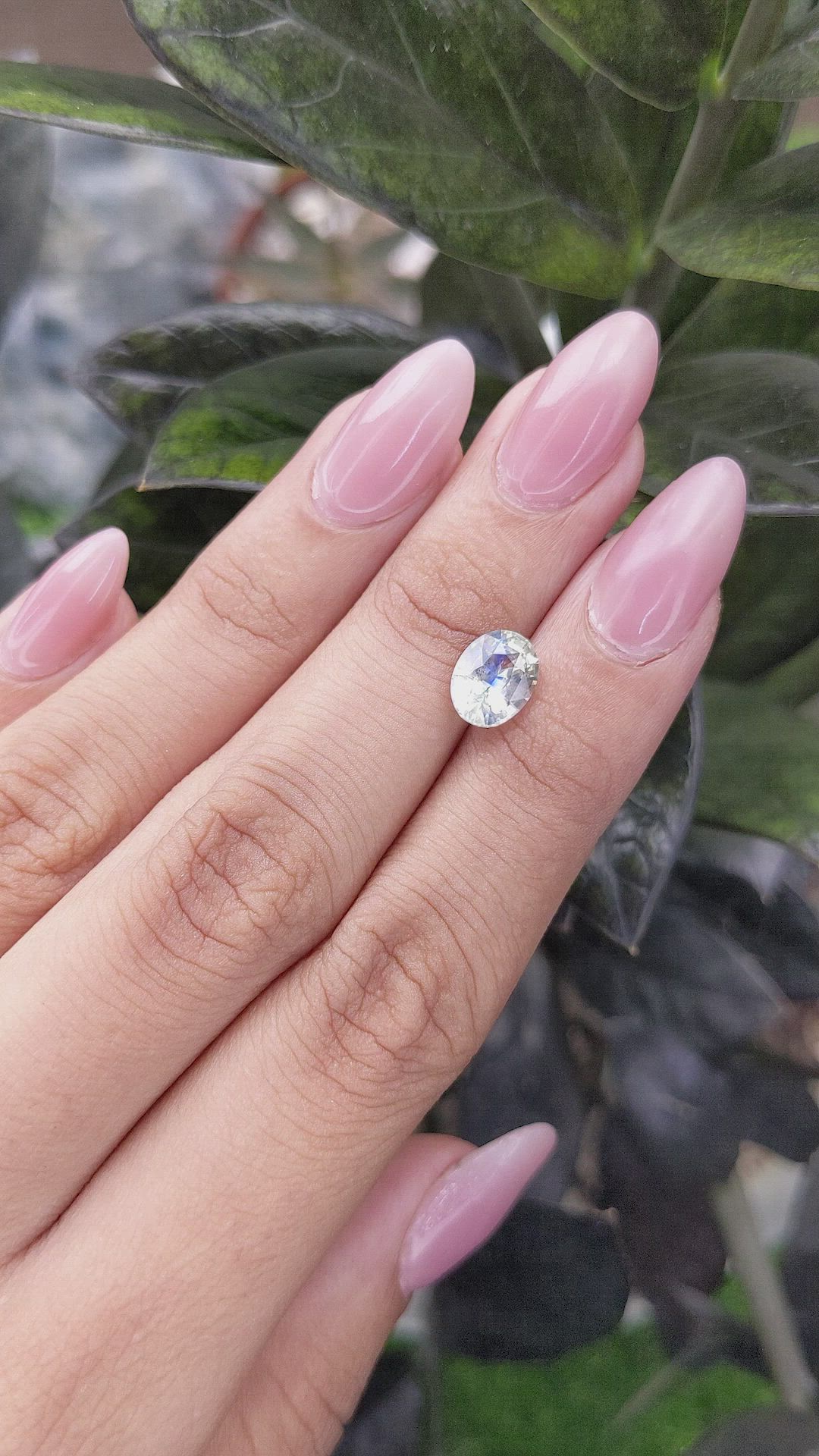 2.26 Ct. Bi Color Sapphire from Madagascar Size Video