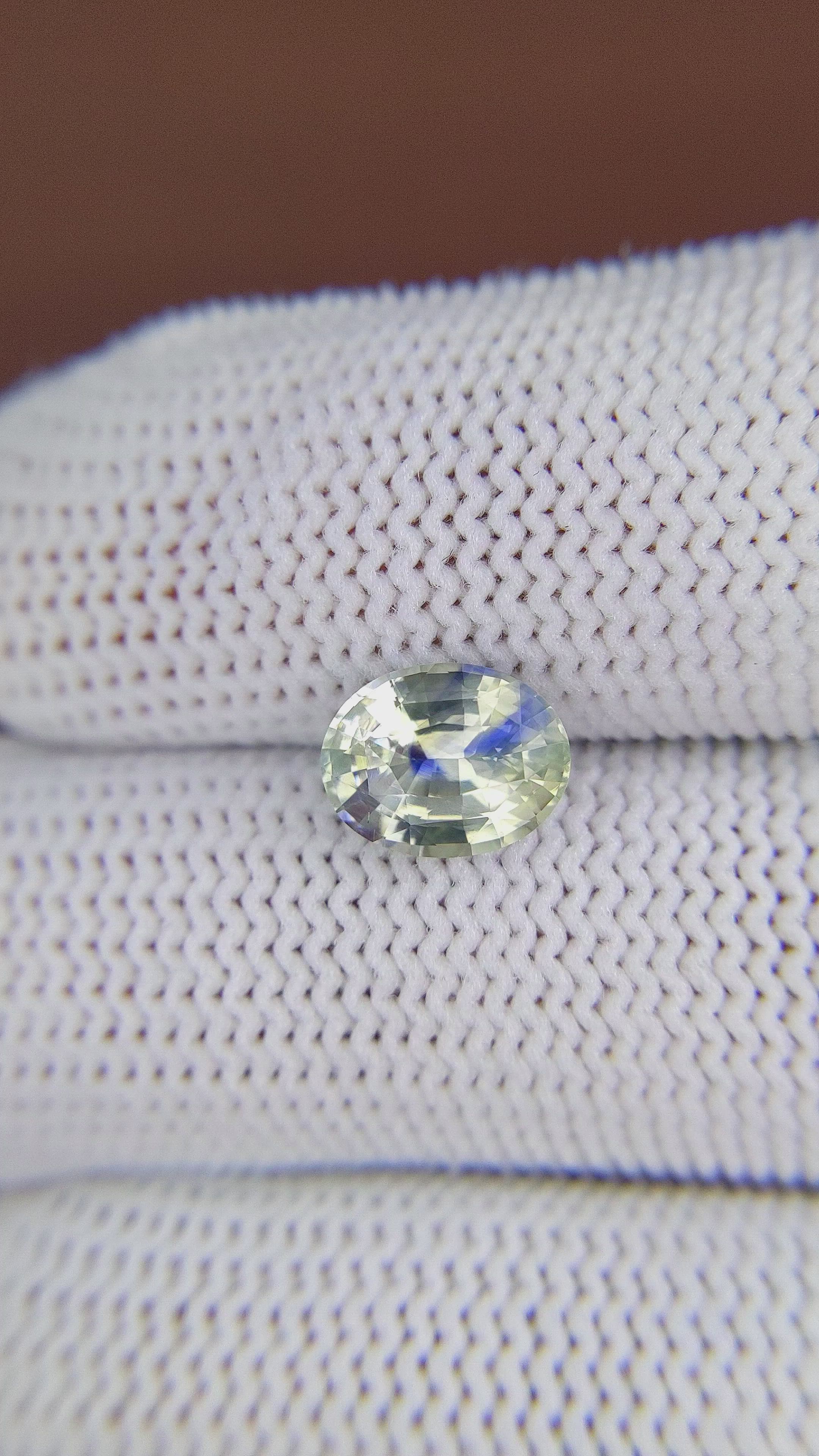 2.26 Ct. Bi Color Sapphire from Madagascar Size Video
