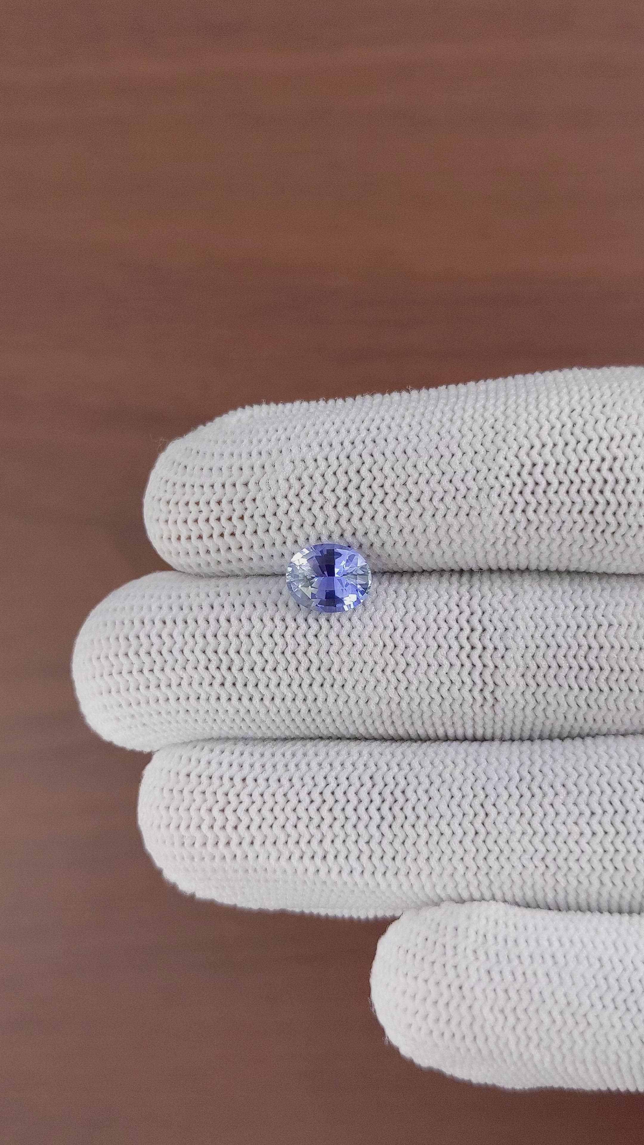 1.70 Ct. Blue Sapphire from Madagascar Size Video