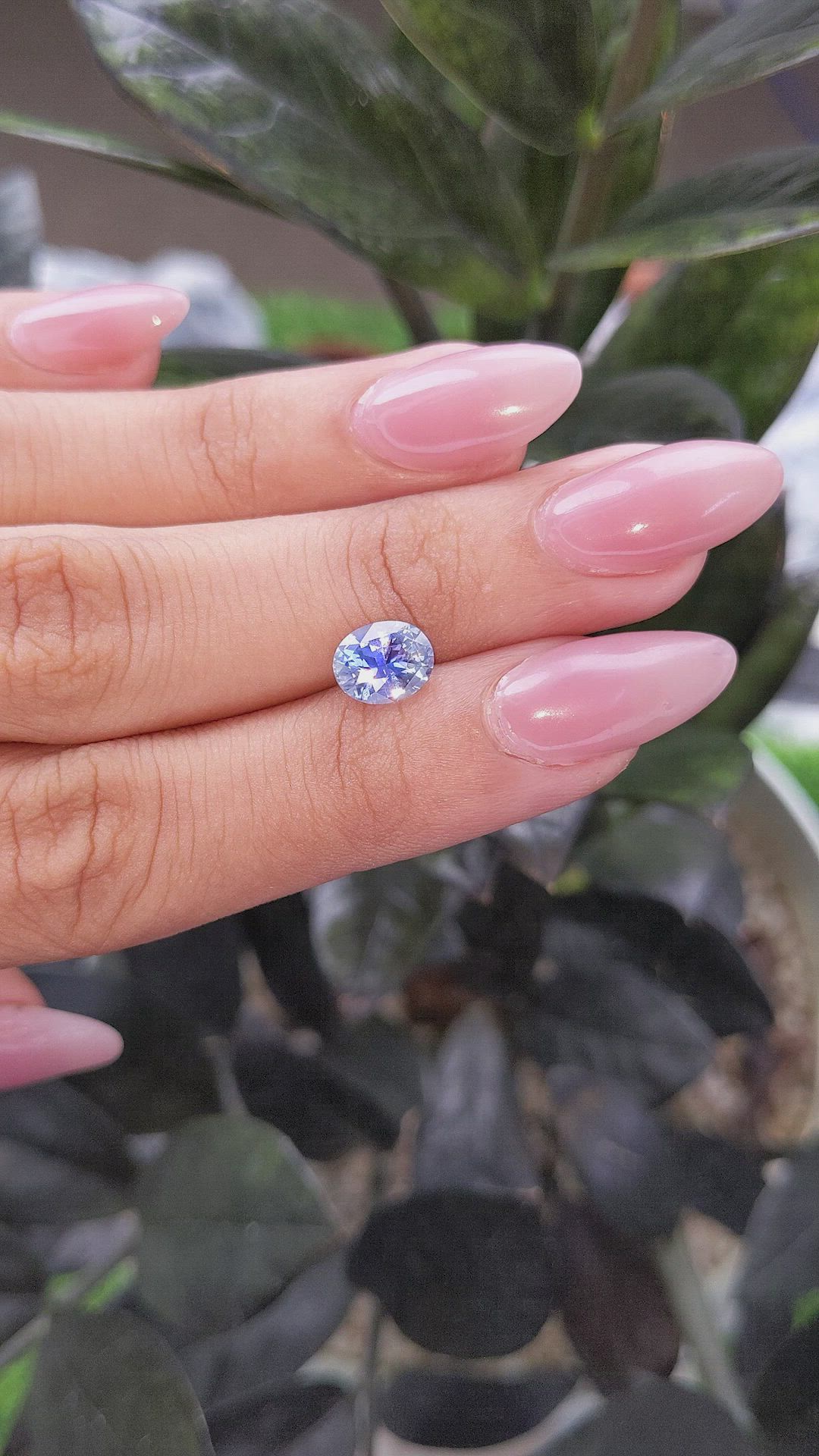 1.70 Ct. Blue Sapphire from Madagascar Size Video