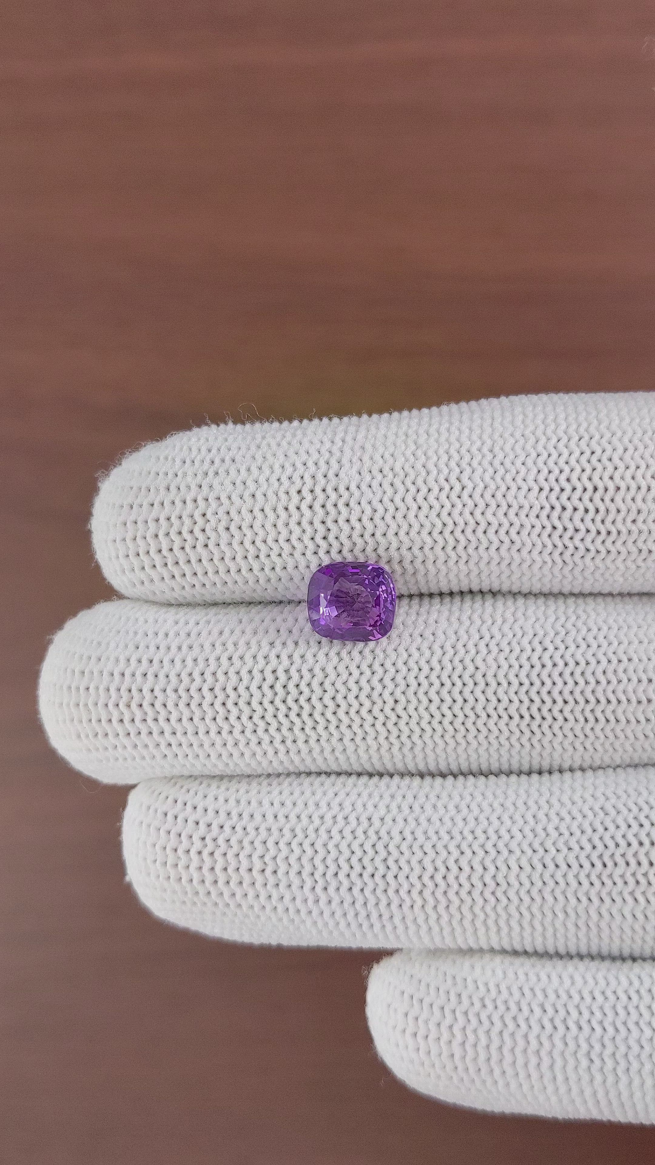 3.03 Ct. Color Change Sapphire from Ceylon (Sri Lanka) Size Video