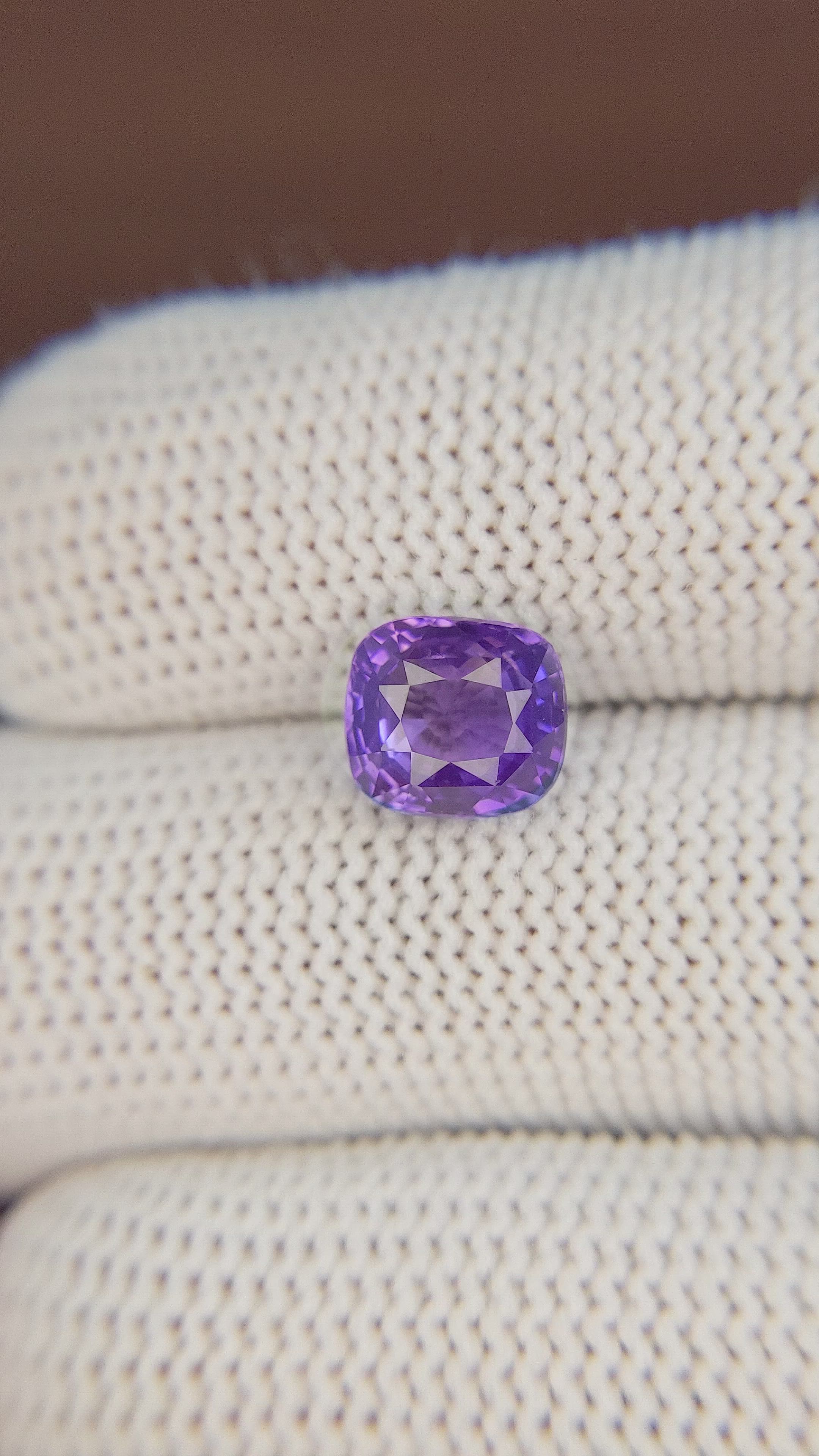 3.03 Ct. Color Change Sapphire from Ceylon (Sri Lanka) Size Video