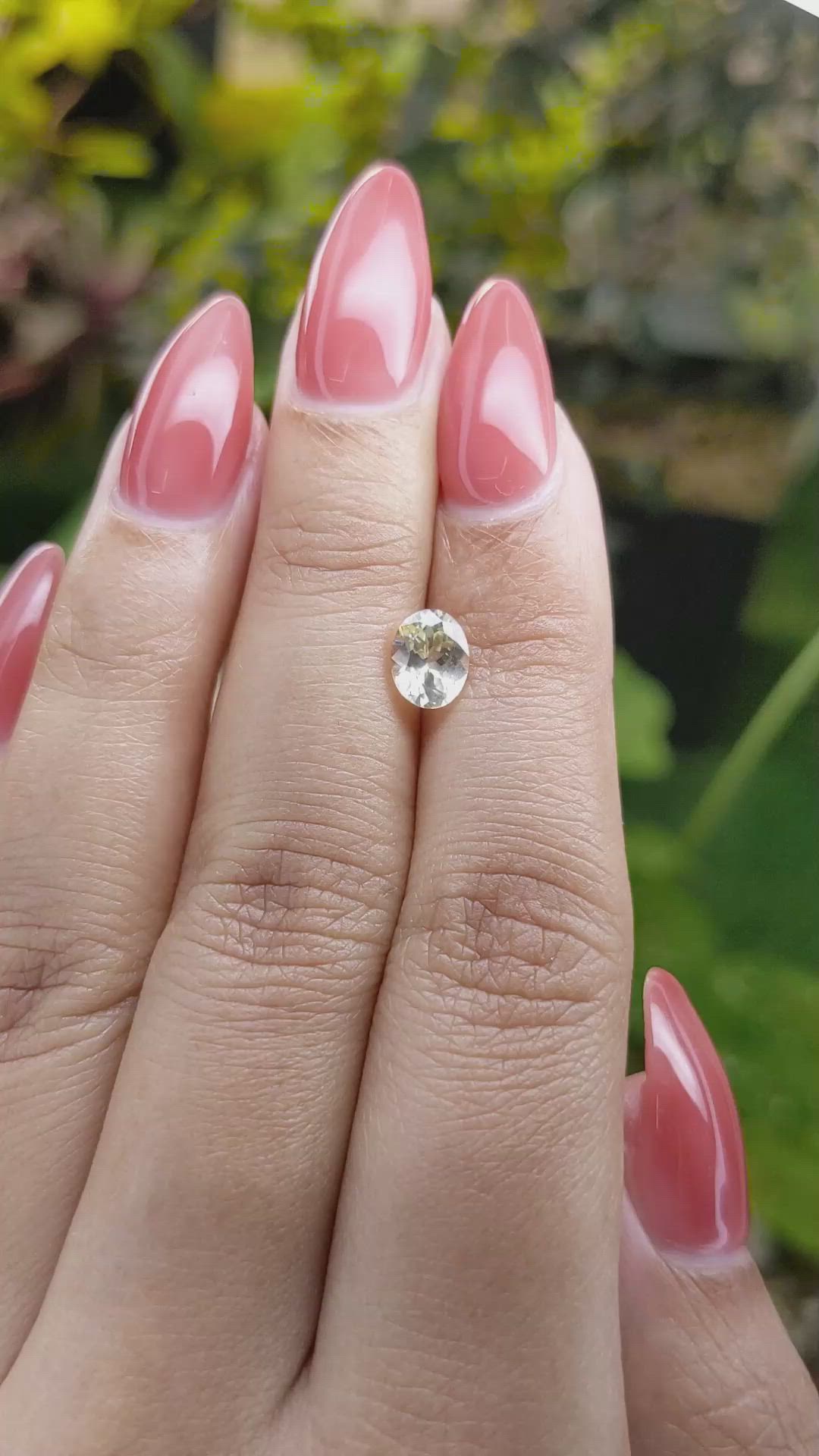 1.12 Ct. Yellow Sapphire from Ceylon (Sri Lanka) Size Video