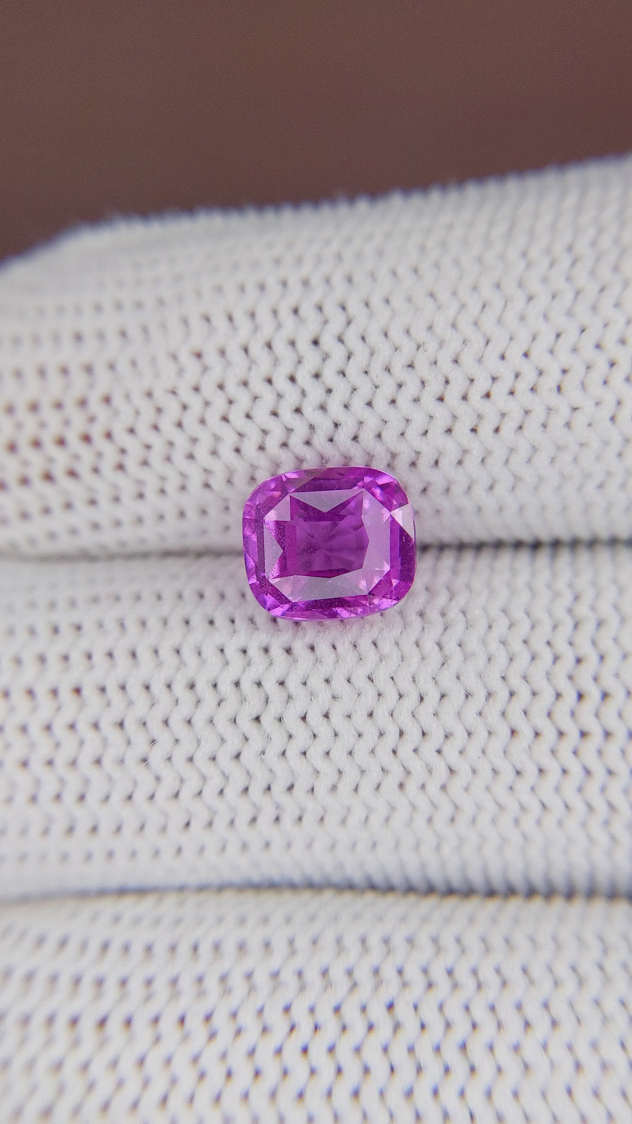 3.06 Ct. Pink Sapphire from Madagascar Size Video