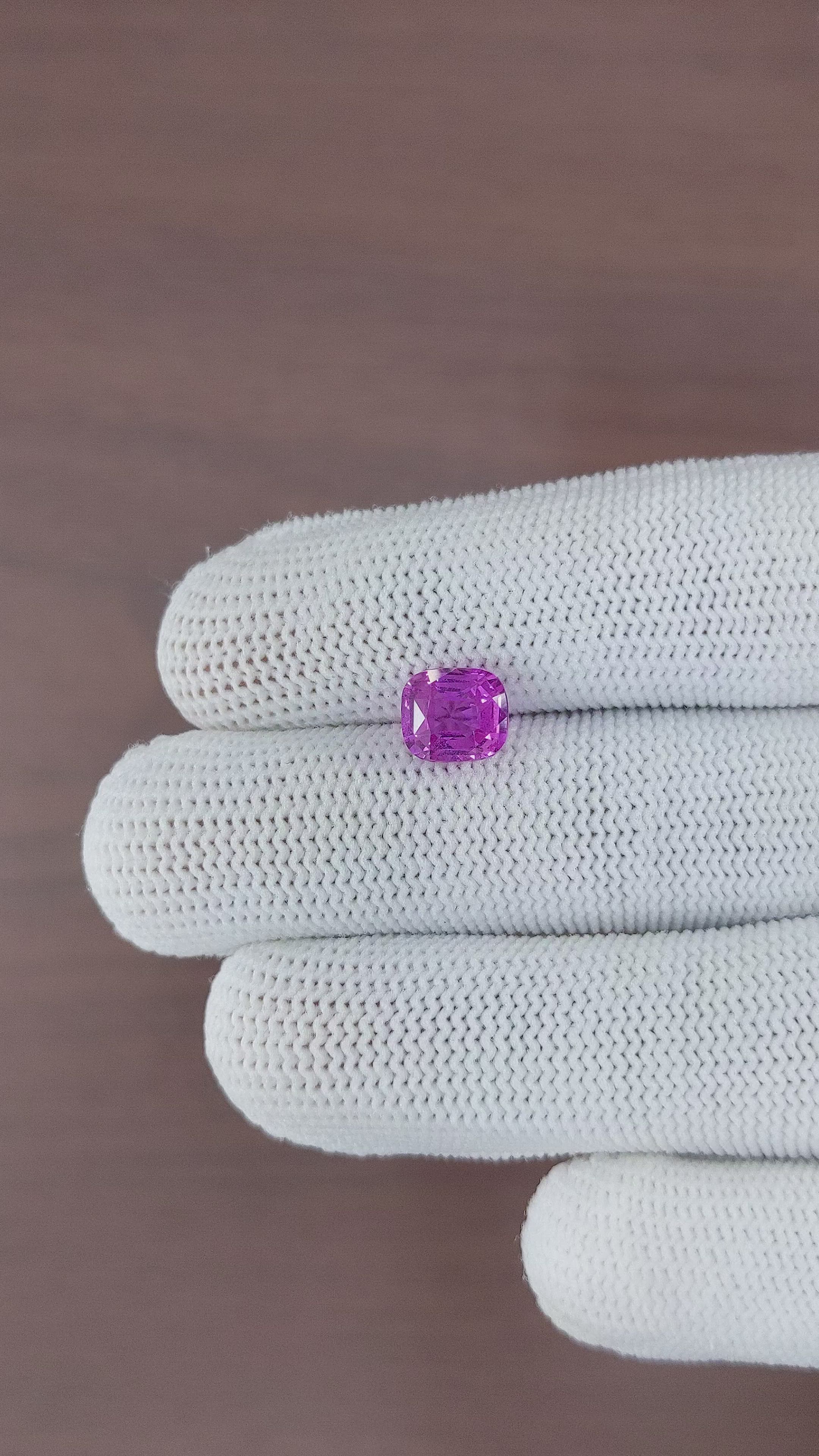 3.06 Ct. Pink Sapphire from Madagascar Size Video