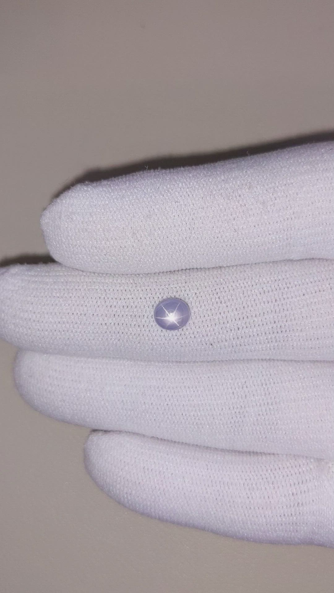 1.10 Ct. Grey Star Sapphire from Burma (Myanmar) Size Video
