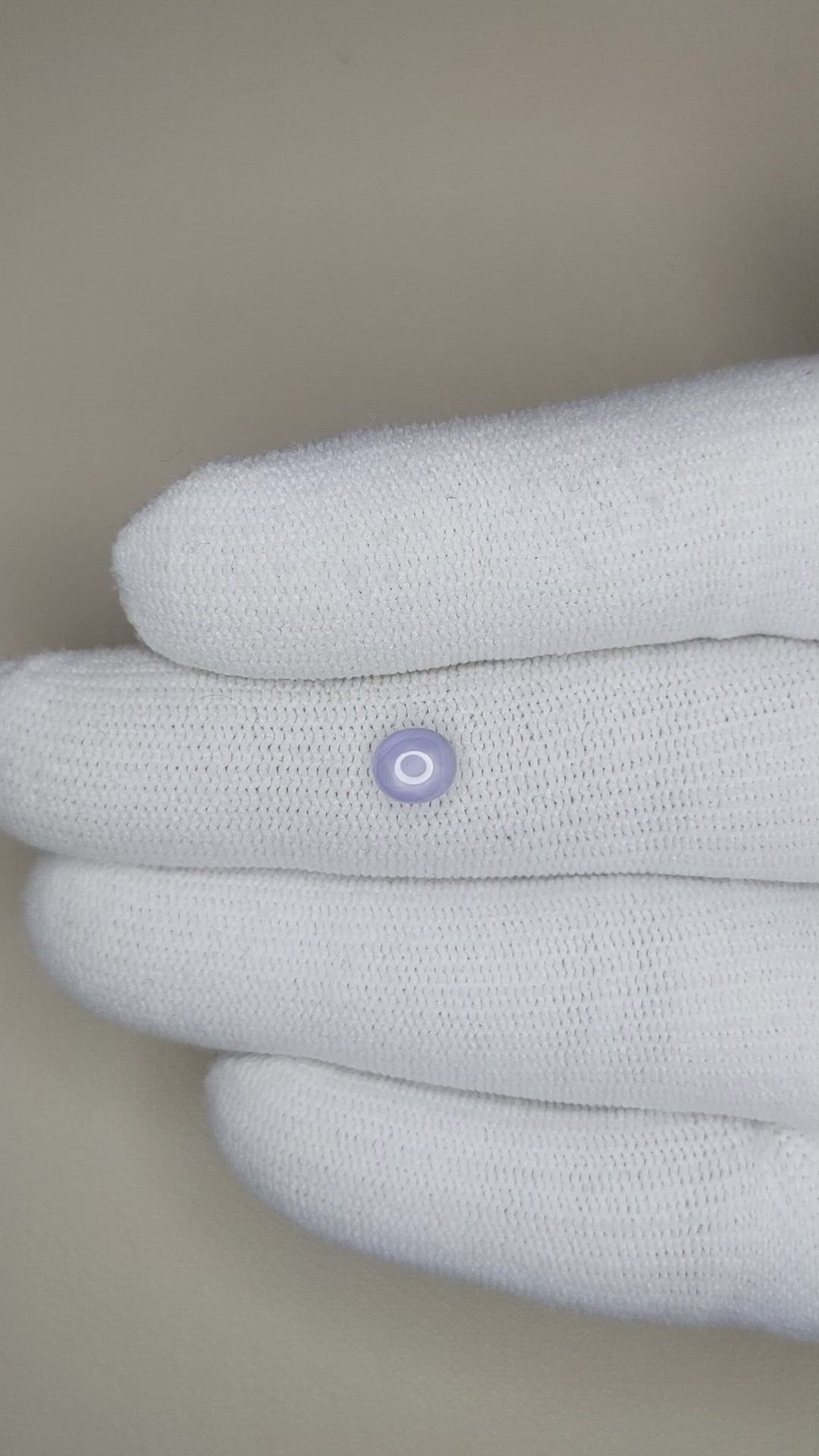 1.10 Ct. Grey Star Sapphire from Burma (Myanmar) Size Video