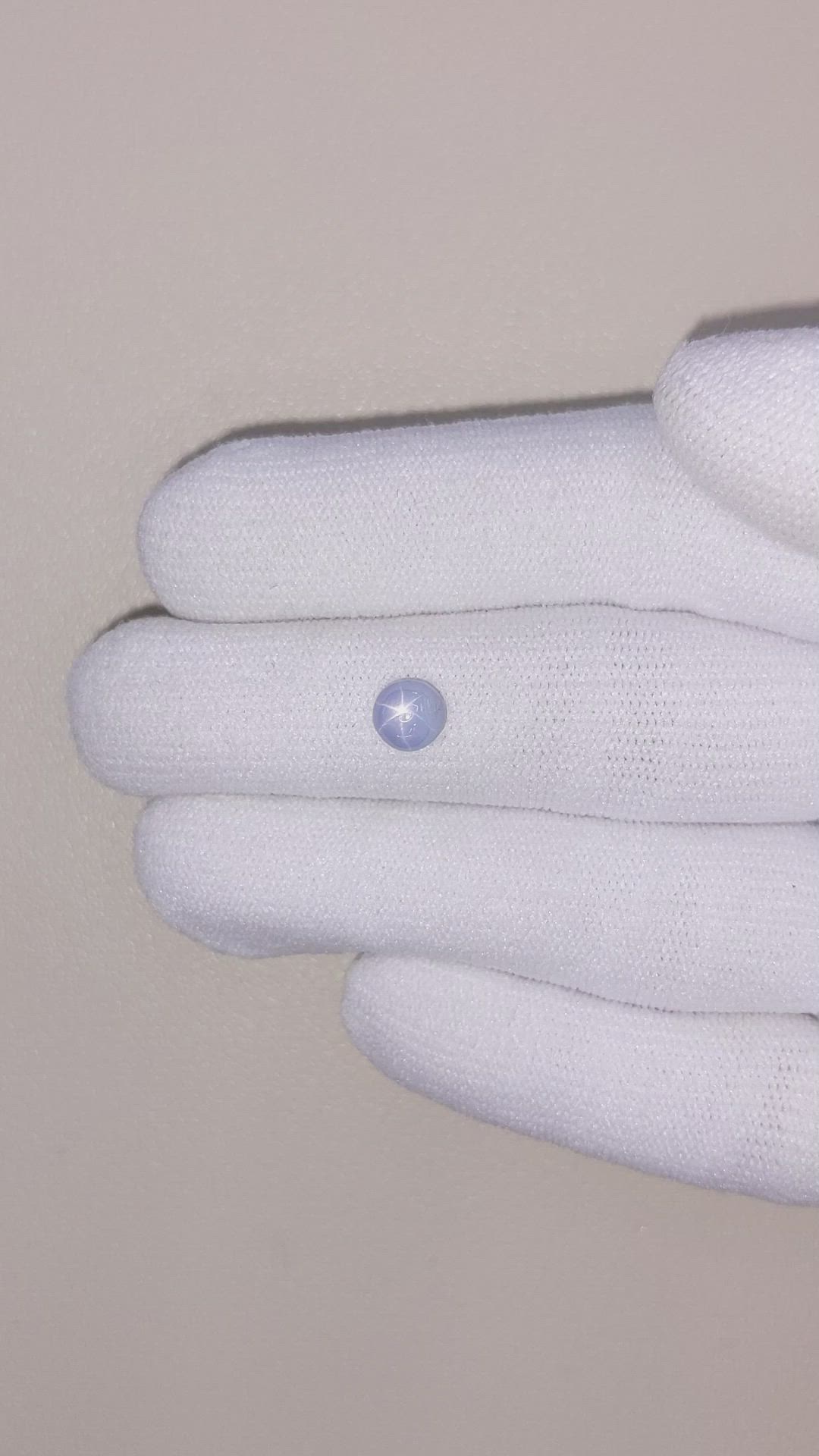 1.26 Ct. Grey Star Sapphire from Burma (Myanmar) Size Video