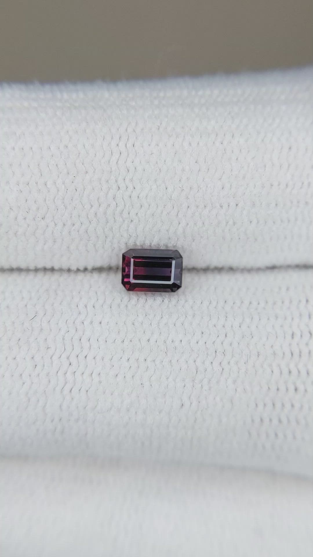 0.48 Ct. Bi Color Sapphire from Madagascar Size Video