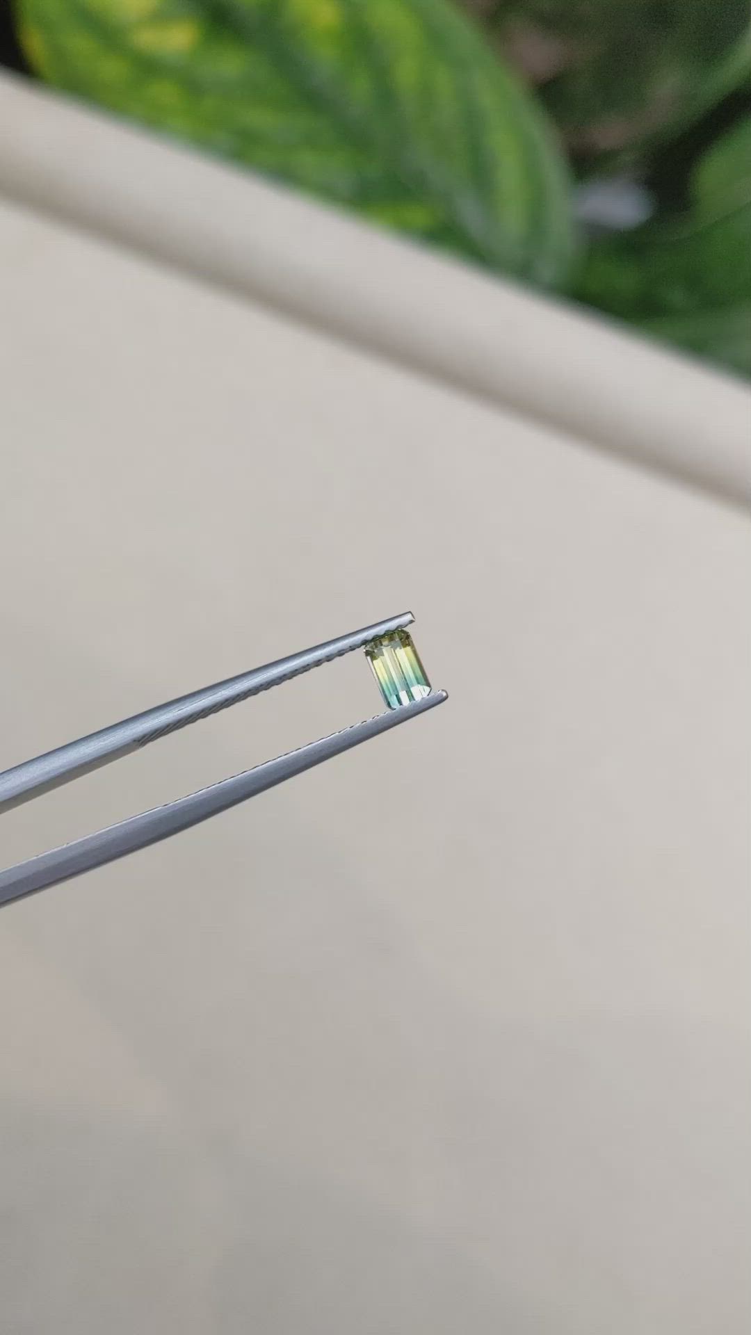 0.51 Ct. Bi Color Sapphire from Madagascar Size Video