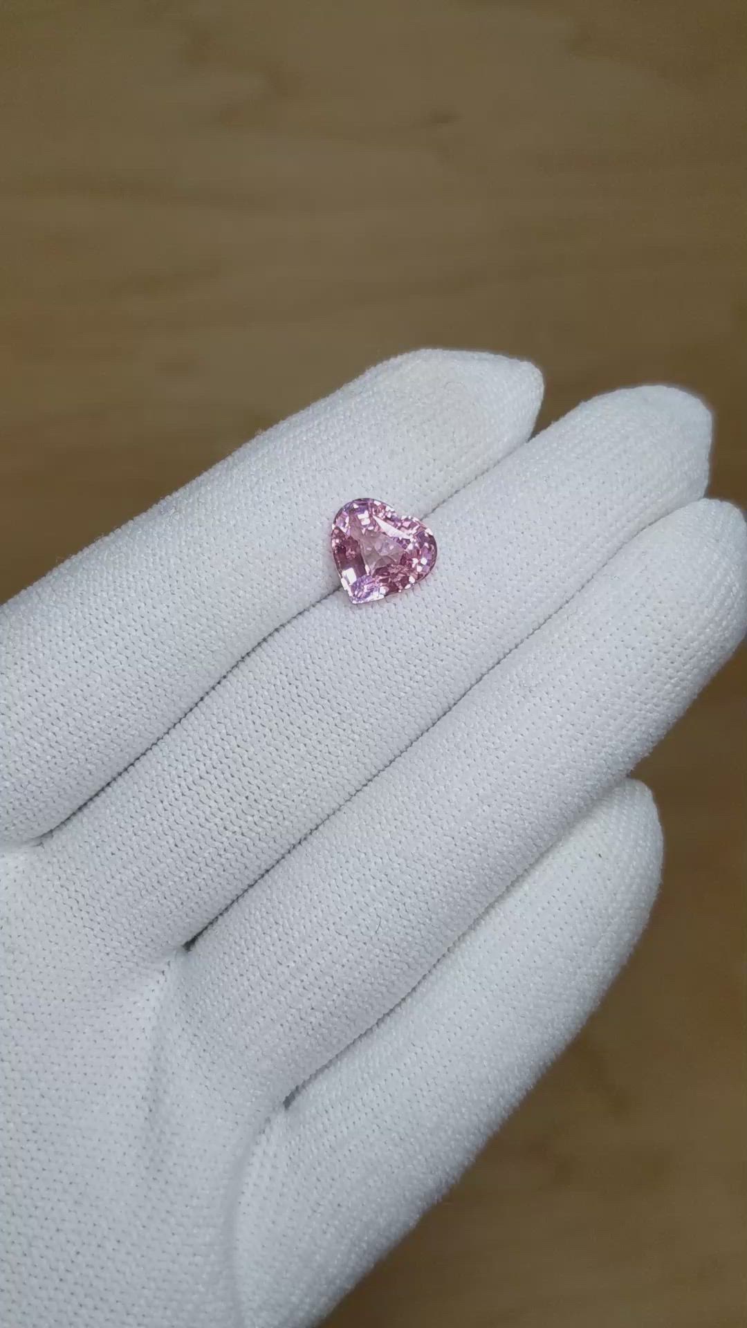 3.03 Ct. Padparadscha Sapphire from Madagascar Size Video