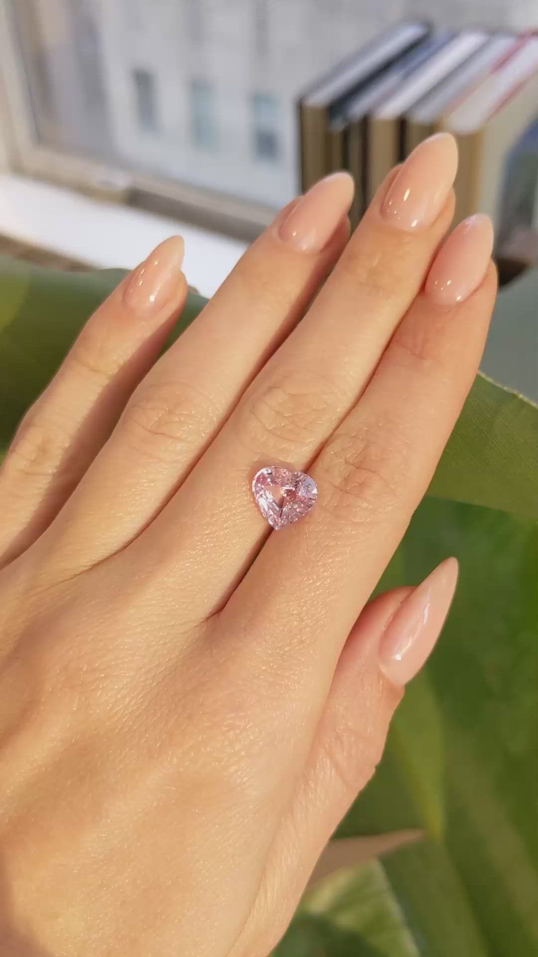 3.03 Ct. Padparadscha Sapphire from Madagascar Size Video