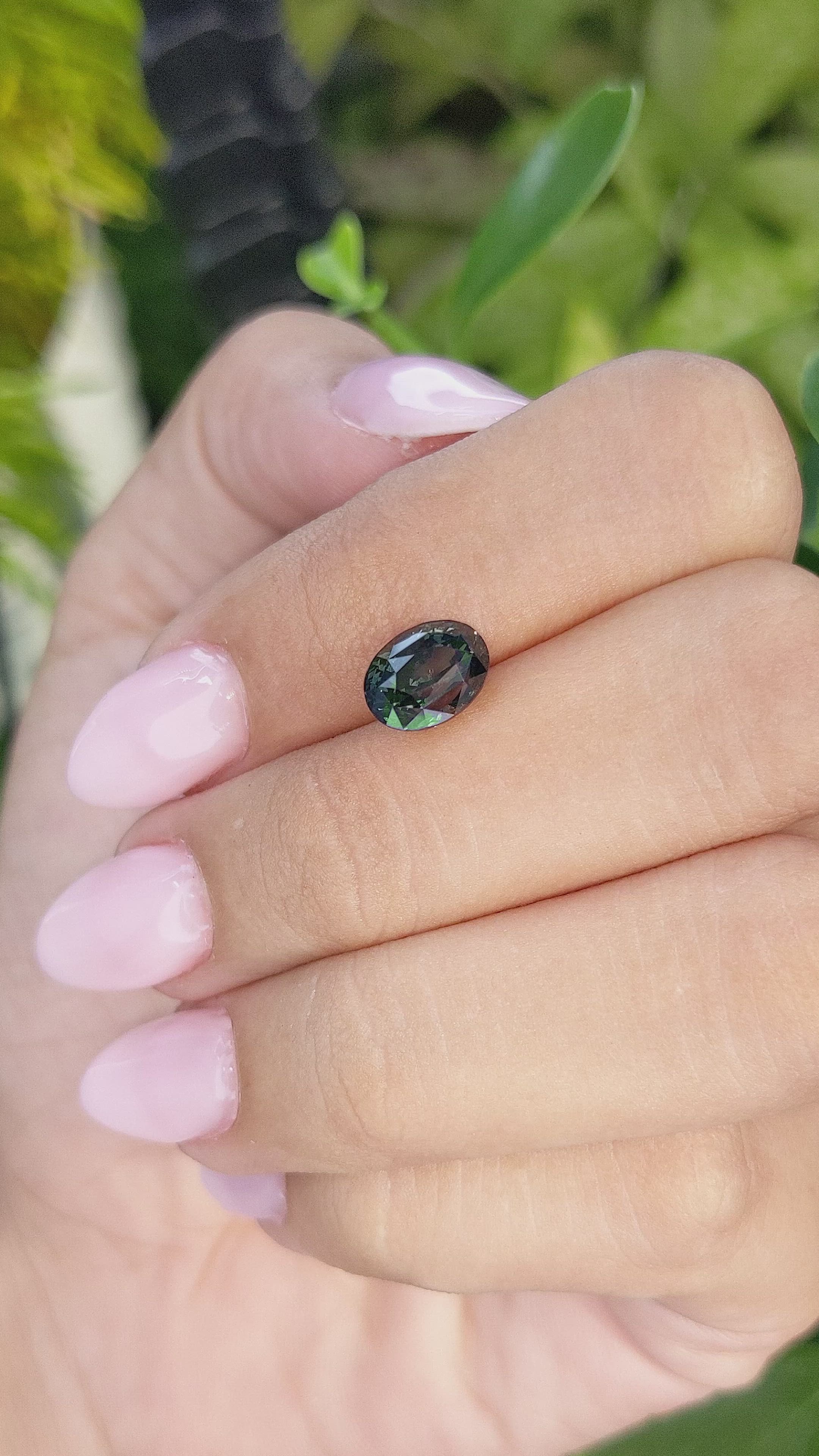 2.65 Ct. Color Change Sapphire from Madagascar Size Video