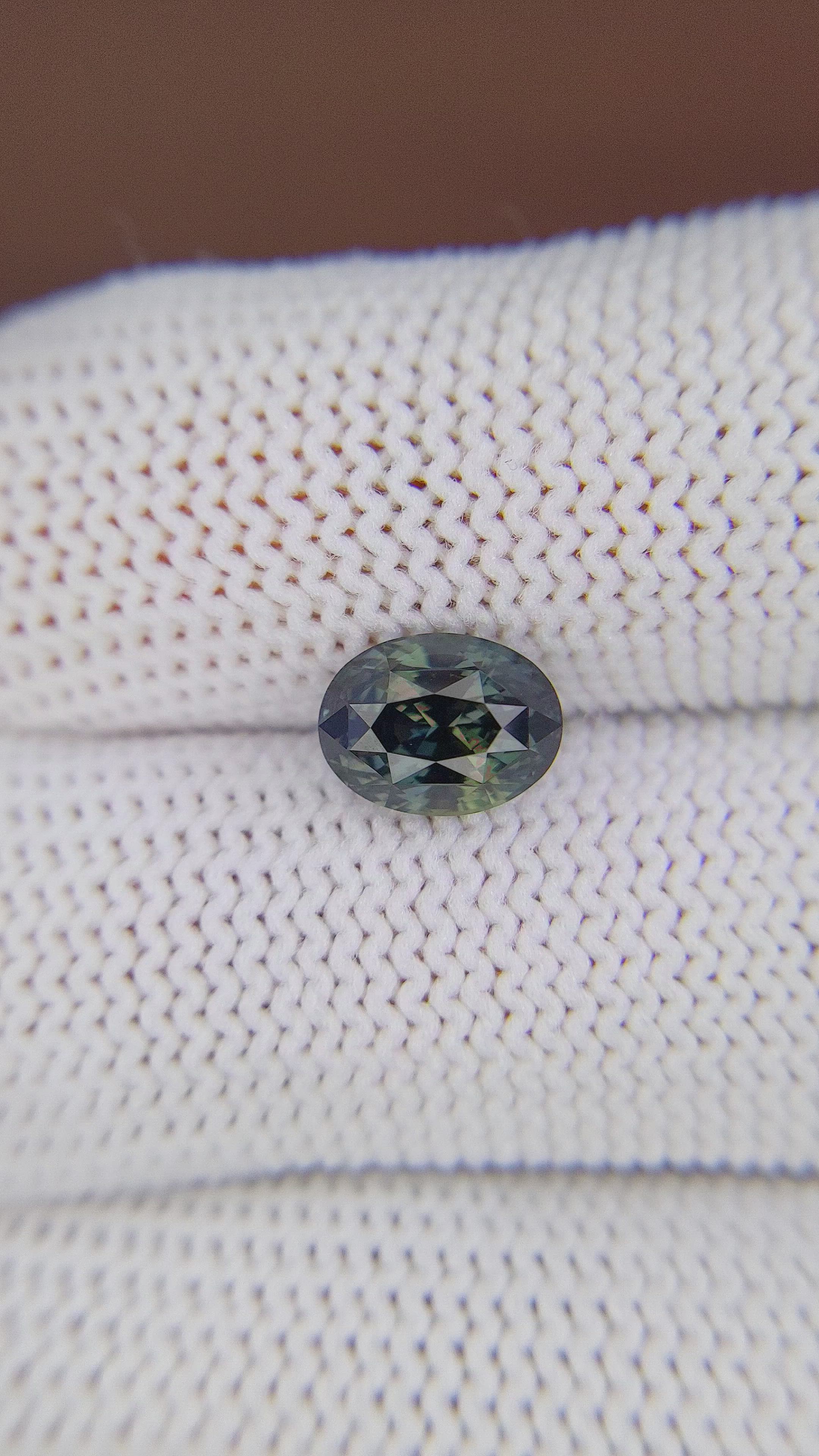 2.65 Ct. Color Change Sapphire from Madagascar Size Video