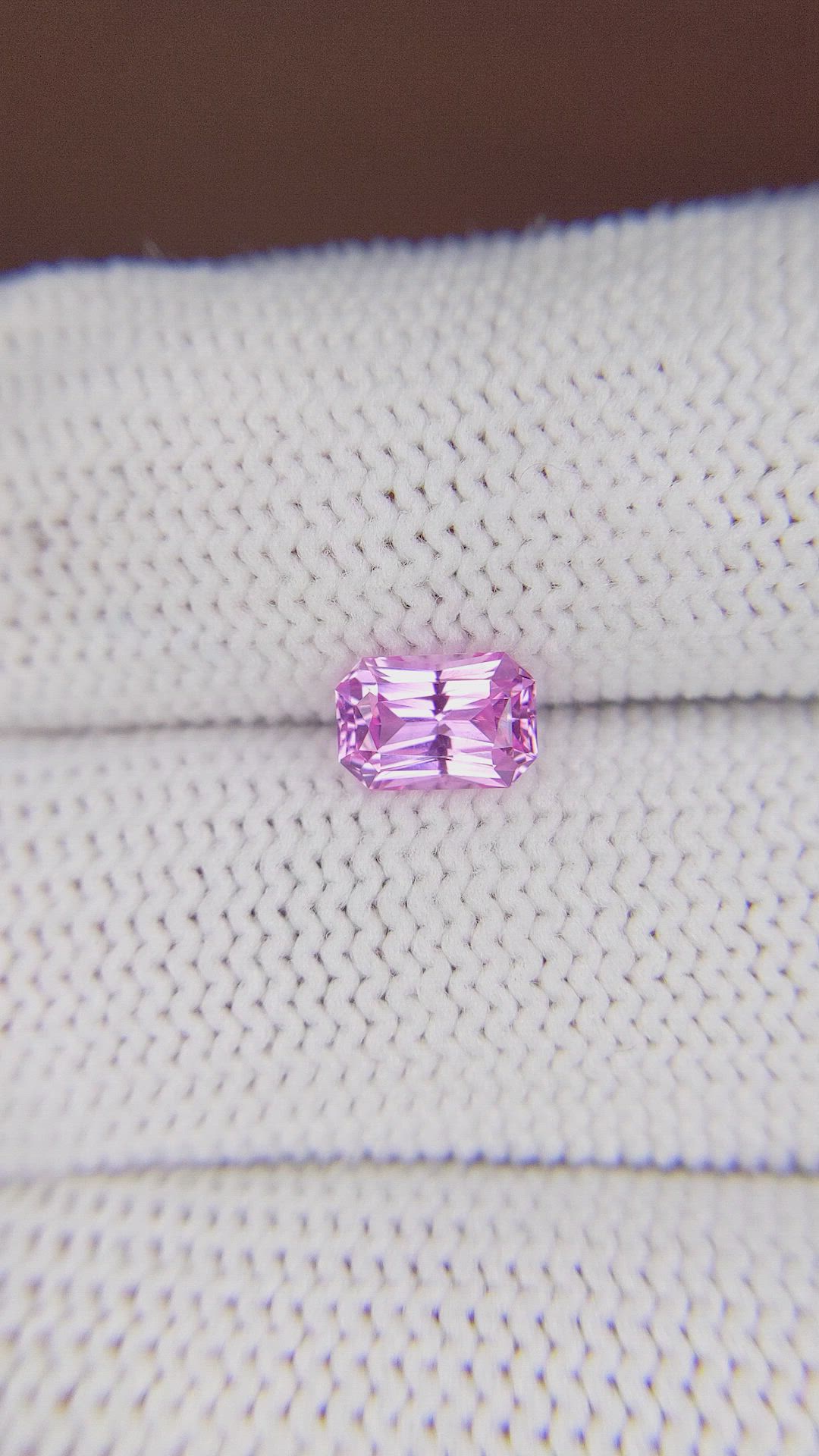 1.19 Ct. Pink Sapphire from Ceylon (Sri Lanka) Size Video