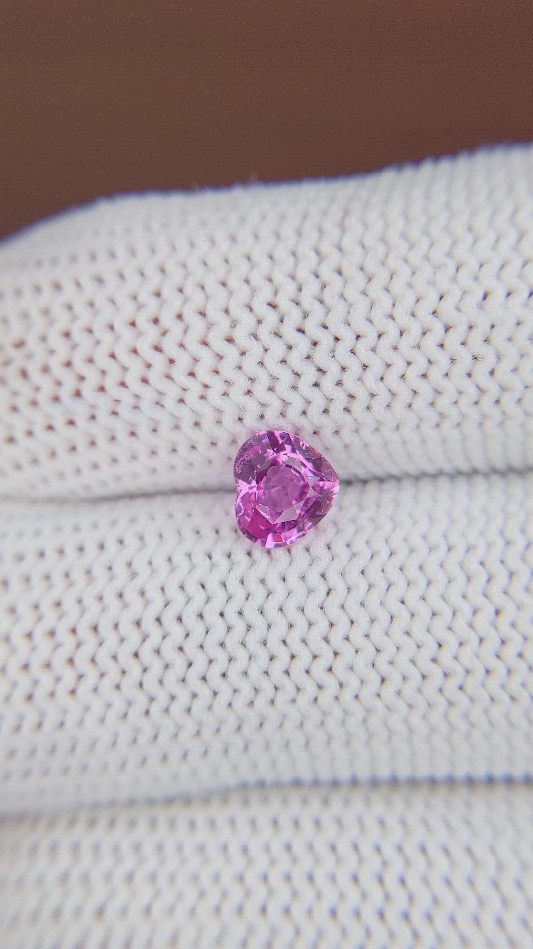 1.06 Ct. Pink Sapphire from Madagascar Size Video