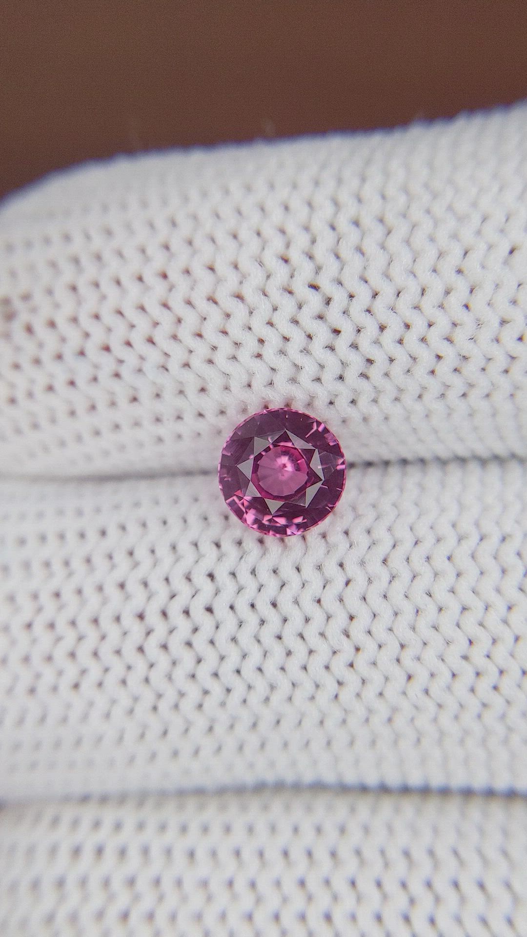 1.40 Ct. Pink Sapphire from Ceylon (Sri Lanka) Size Video