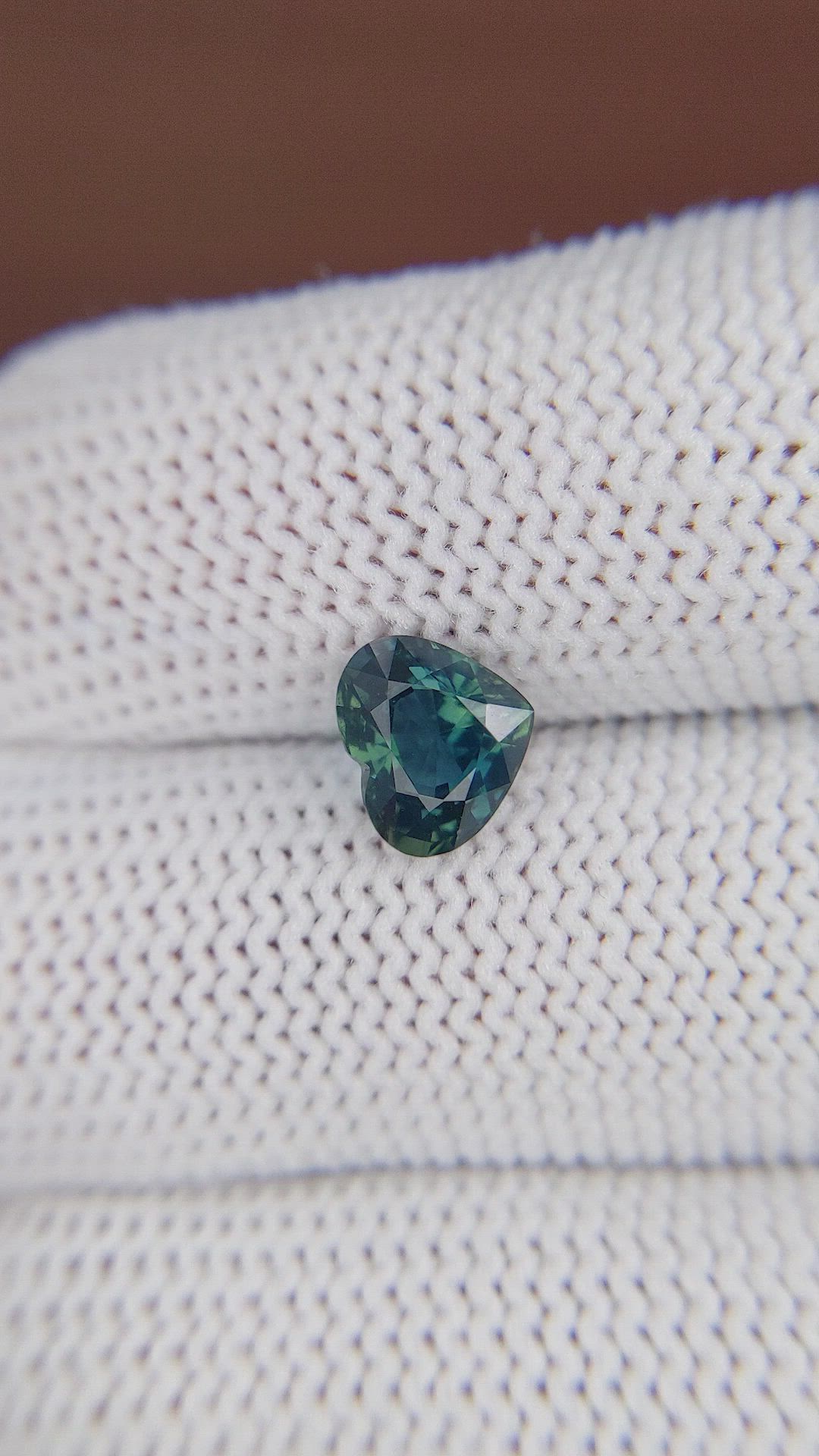1.75 Ct. Bluish Green Sapphire from Madagascar Size Video