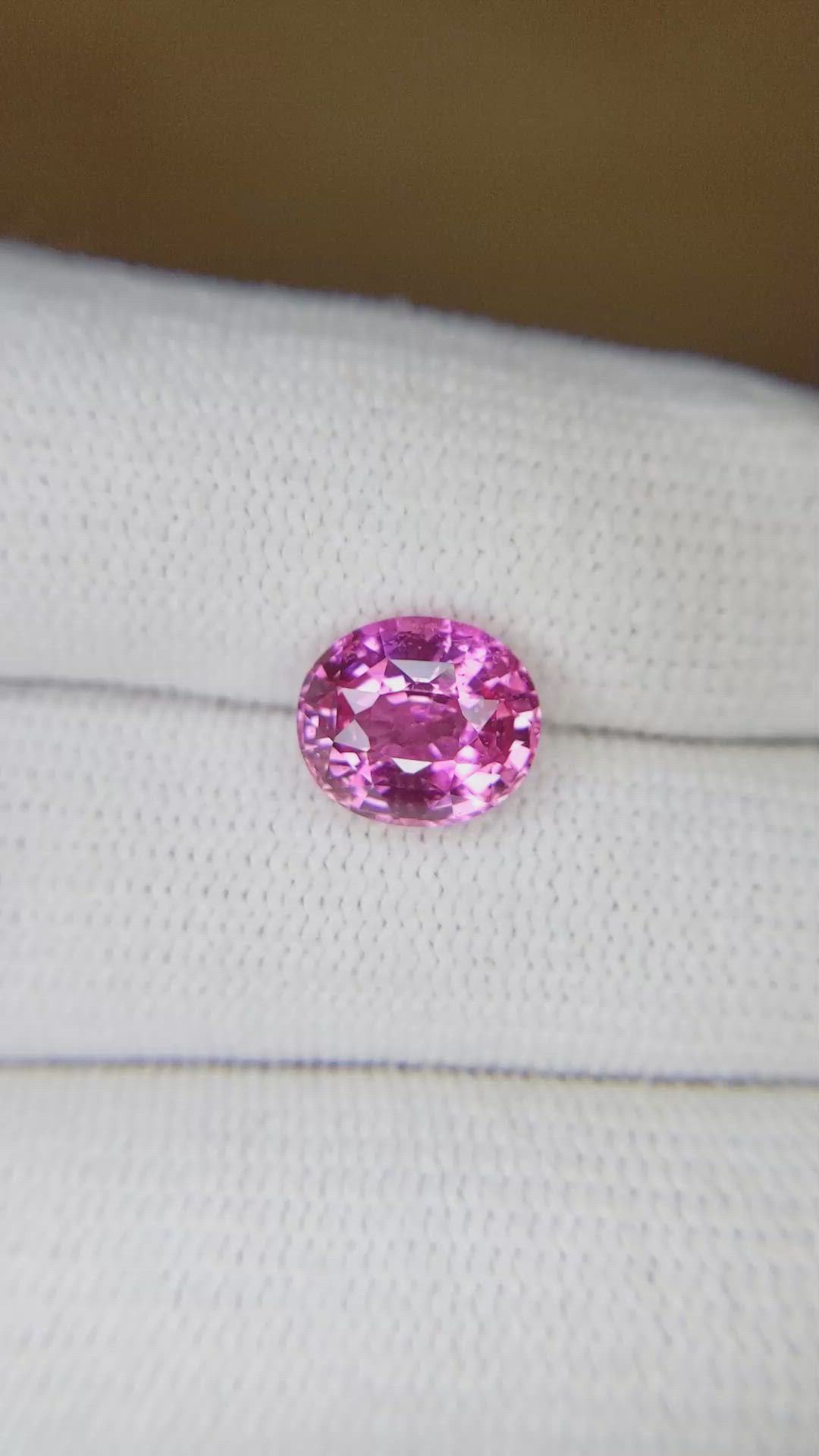 3.02 Ct. Pink Sapphire from Madagascar Size Video