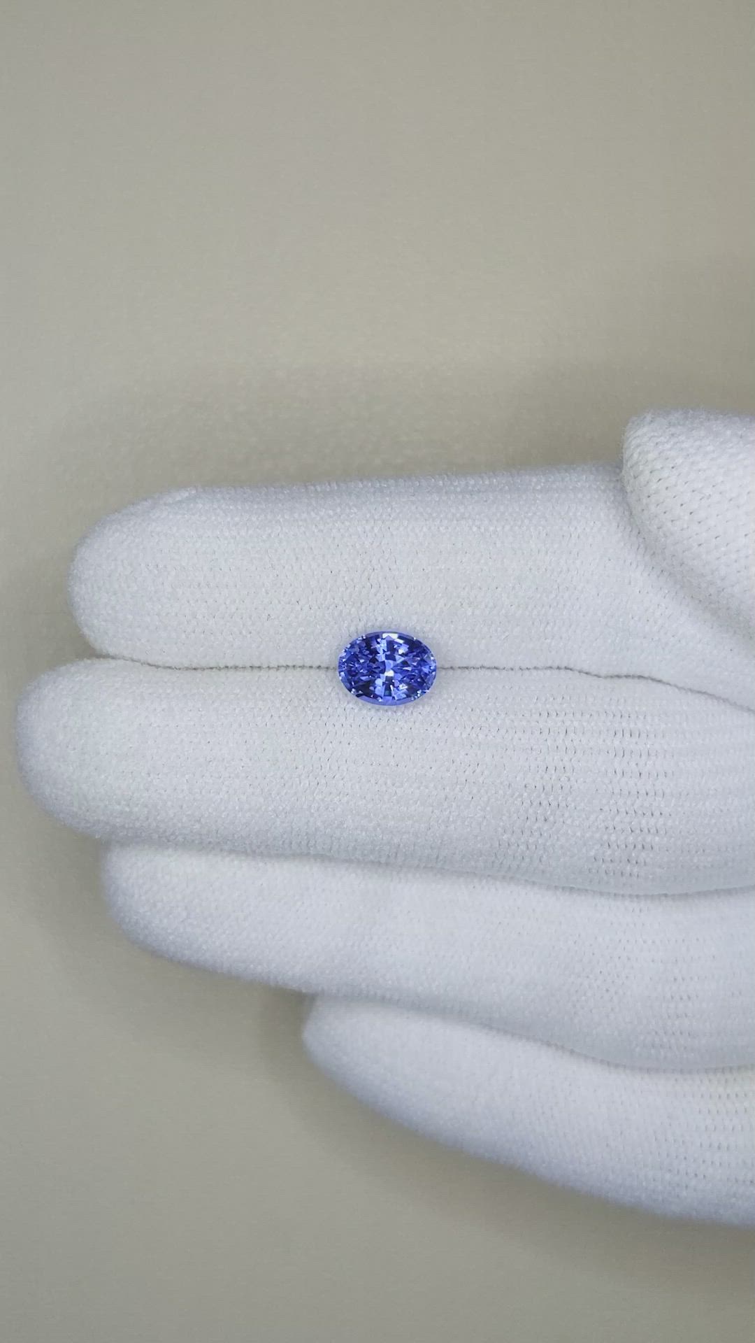 1.68 Ct. Blue Sapphire from Ceylon (Sri Lanka) Size Video