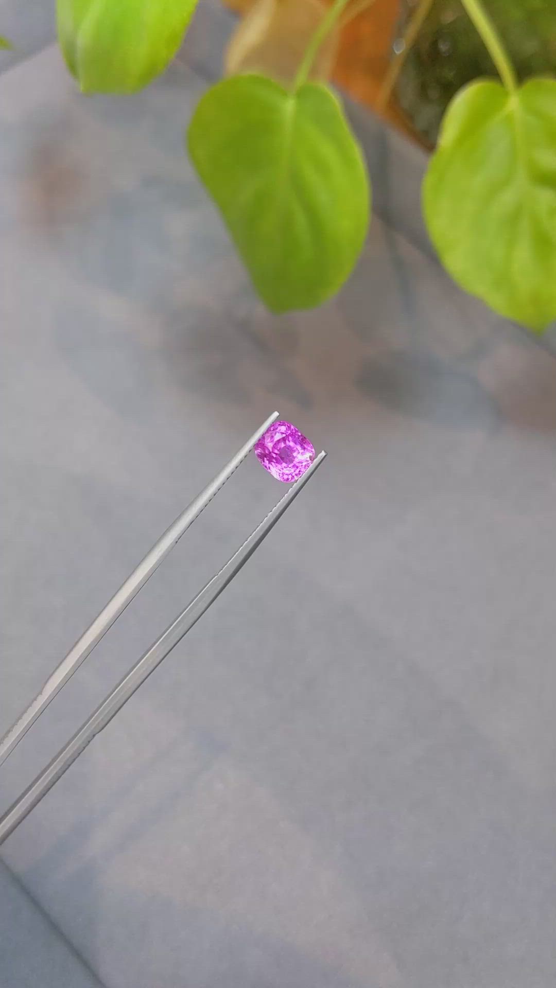 1.88 Ct. Pink Sapphire from Ceylon (Sri Lanka) Size Video