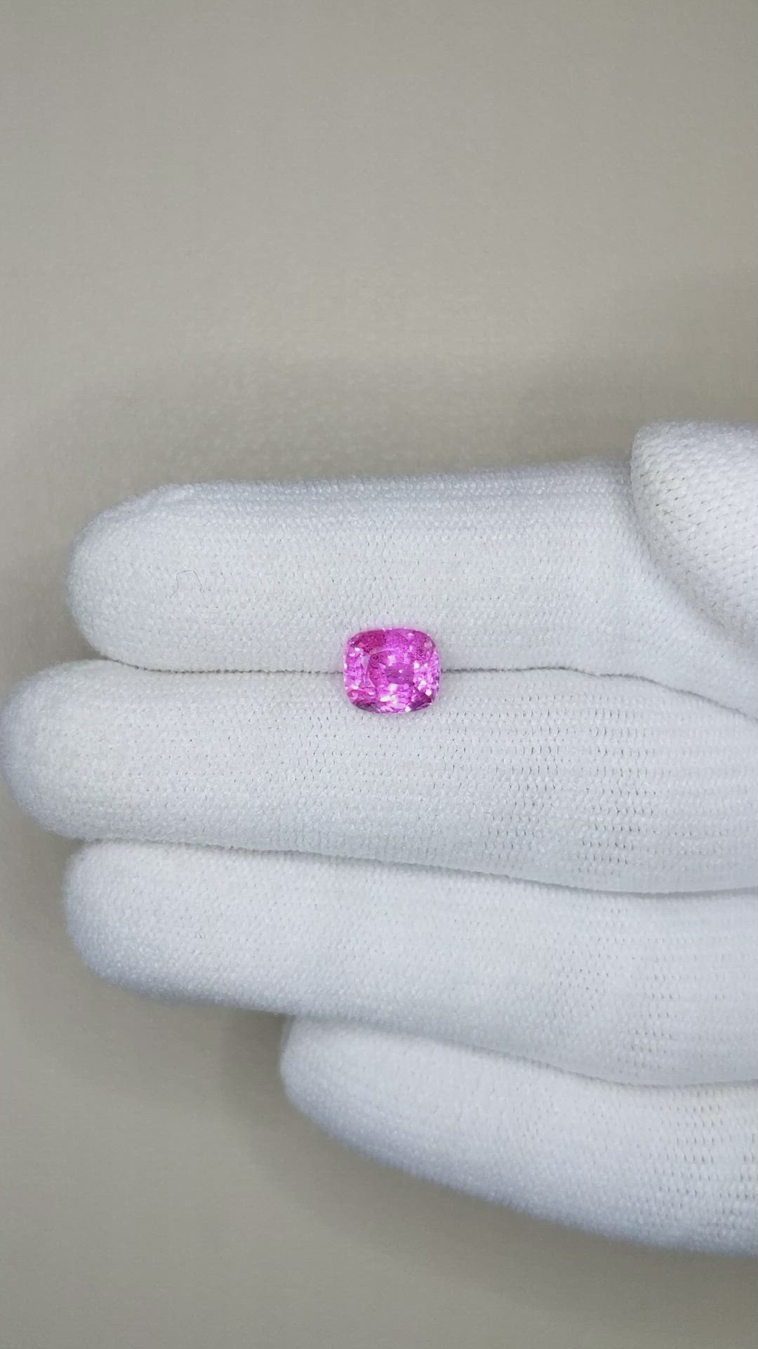 1.88 Ct. Pink Sapphire from Ceylon (Sri Lanka) Size Video