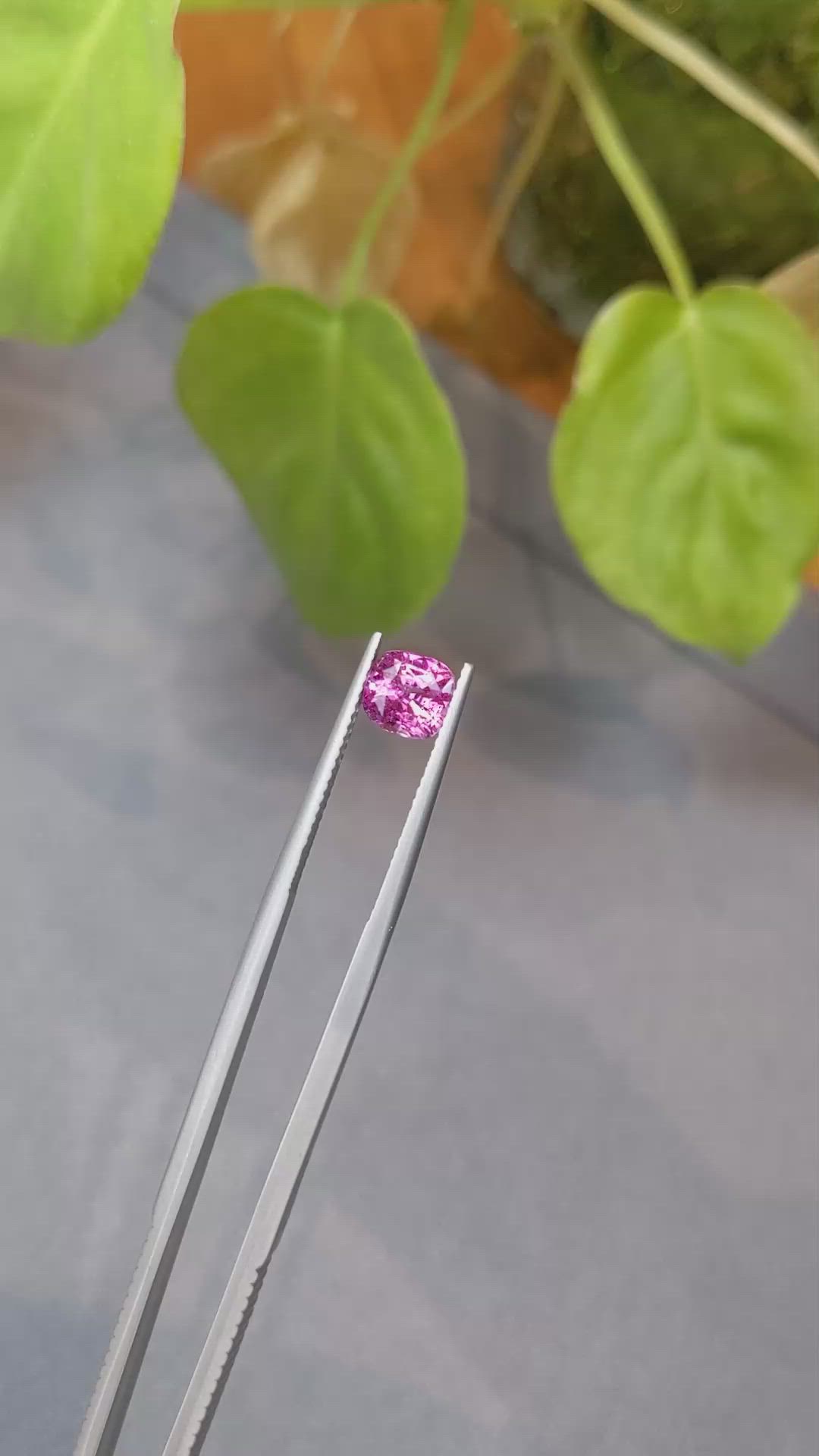 2.17 Ct. Pink Sapphire from Ceylon (Sri Lanka) Size Video