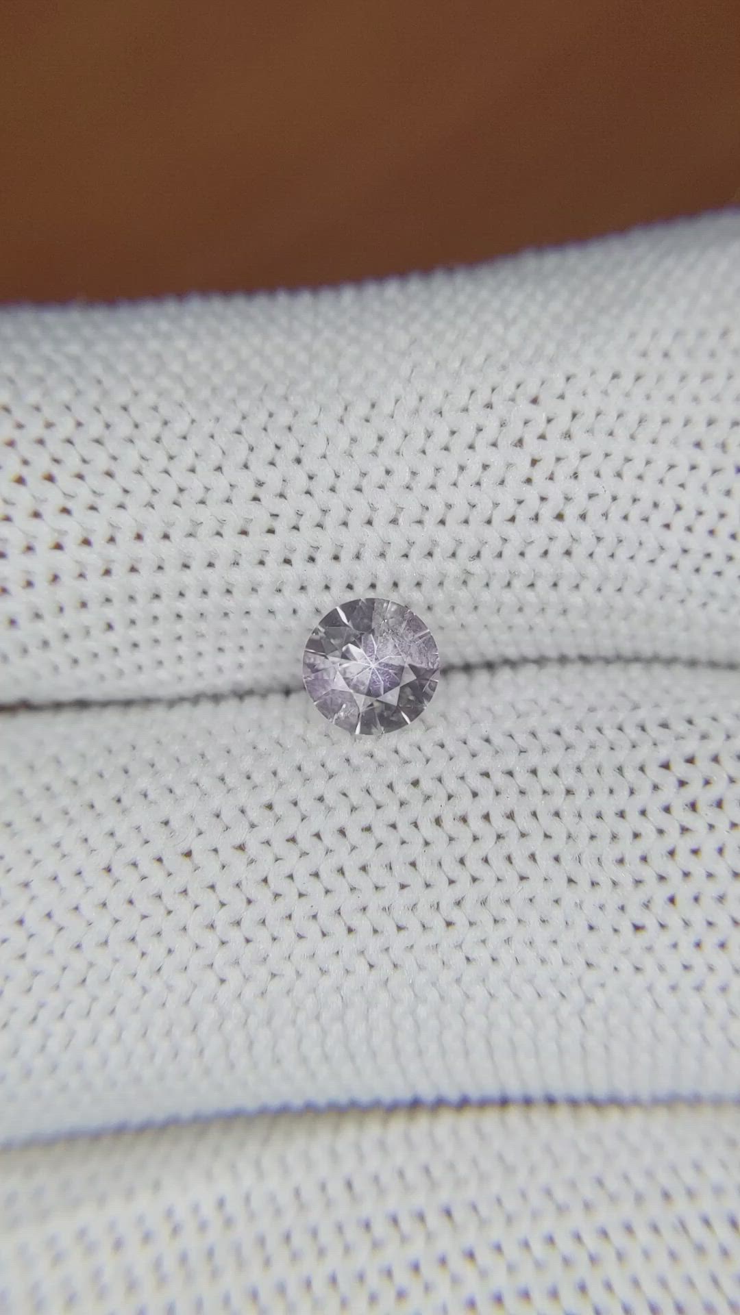 0.66 Ct. Pink Sapphire from Ceylon (Sri Lanka) Size Video