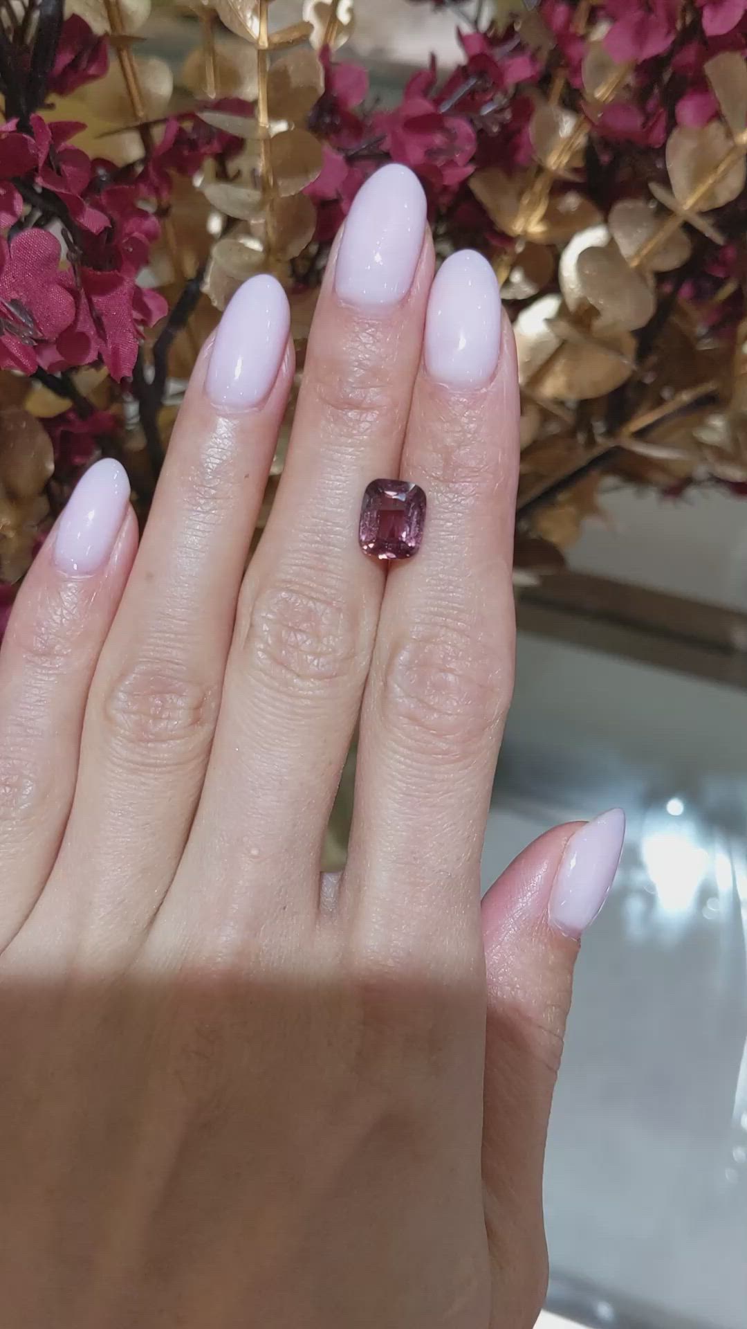 3.01 Ct. Padparadscha Sapphire from Madagascar Size Video