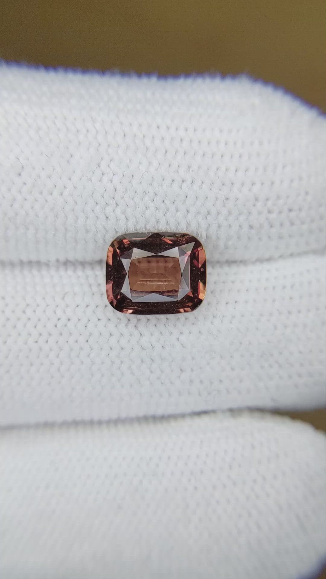 3.01 Ct. Padparadscha Sapphire from Madagascar Size Video